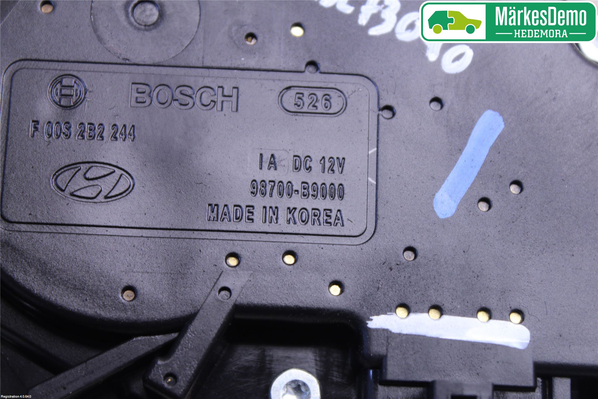 Hyundai i10 BA 14-16 Viskermotor Bakluke