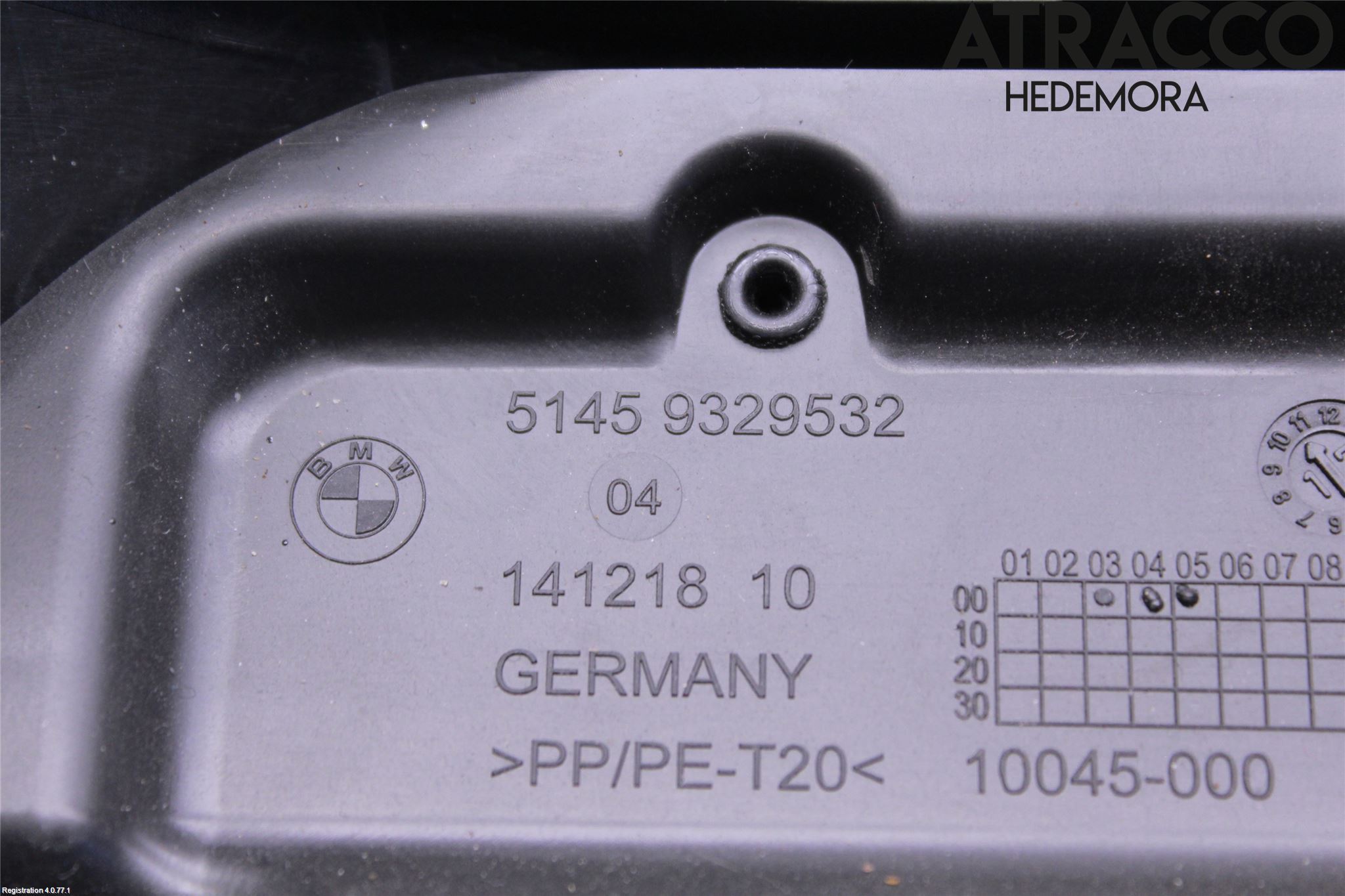 BMW 5 G30/G31/F90 17-23 Rattdeksel - Deksler