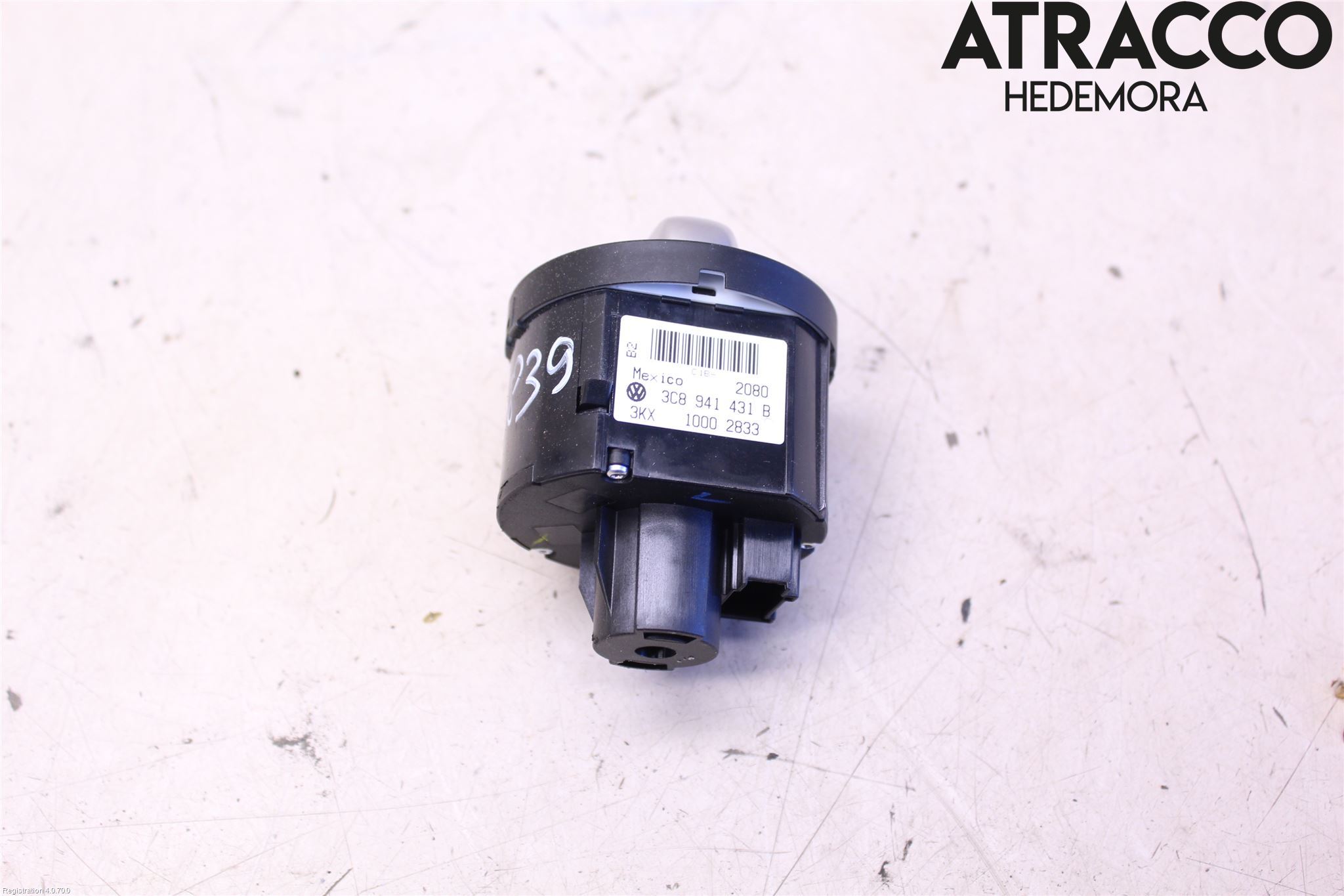 Volkswagen VW GOLF VI 09-13 Bryter Hovedlys