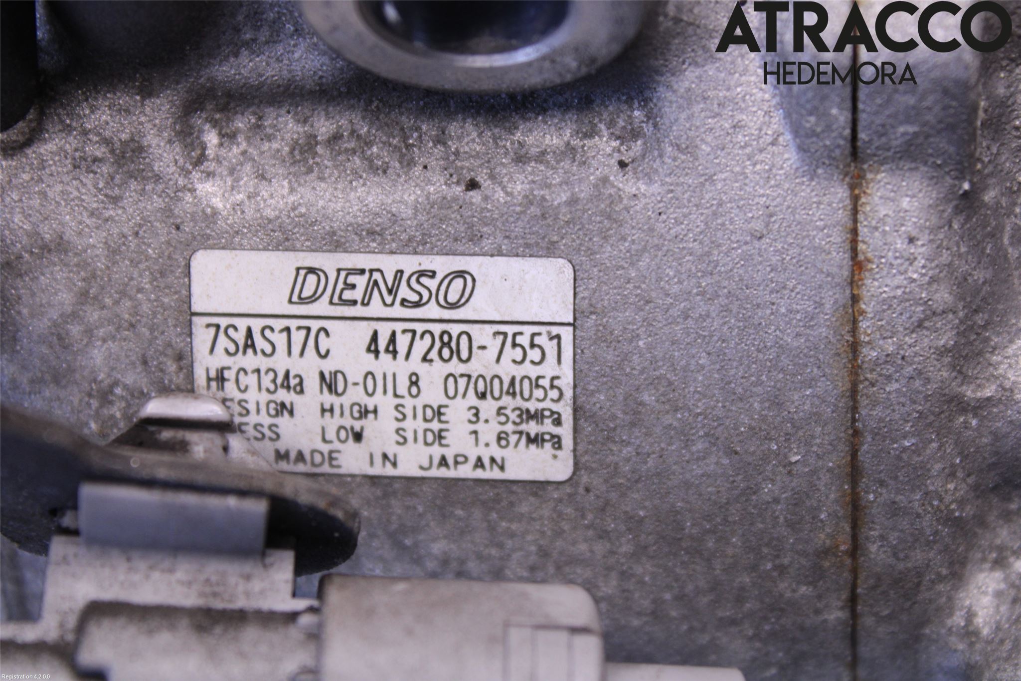 Lexus IS 250/350 14-20 Varme Ac Kompressor