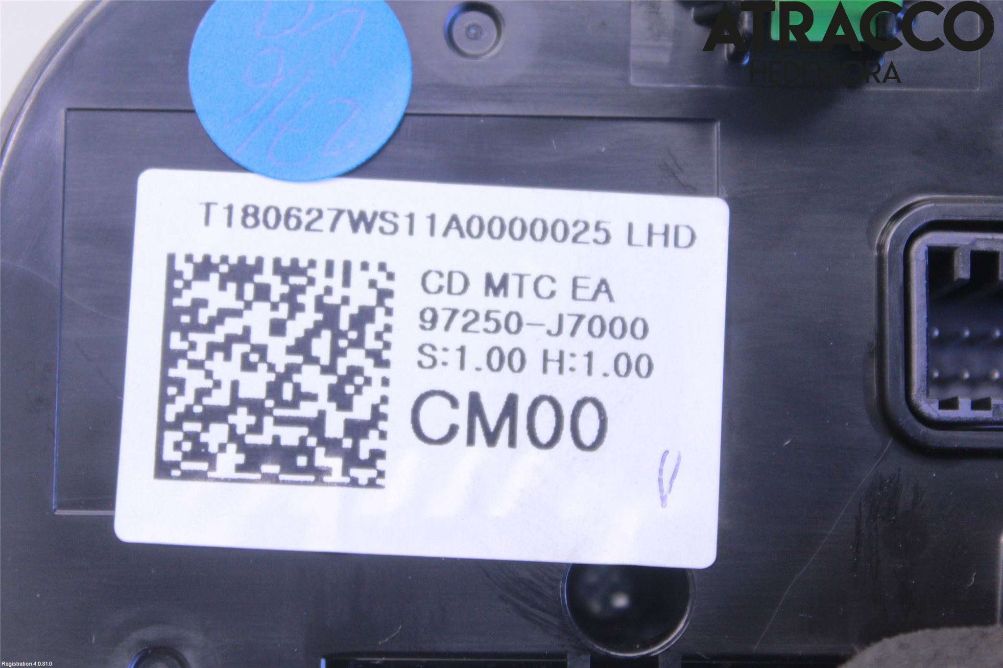 Kia CEED 12-18 Varme Ac Betjening-Display