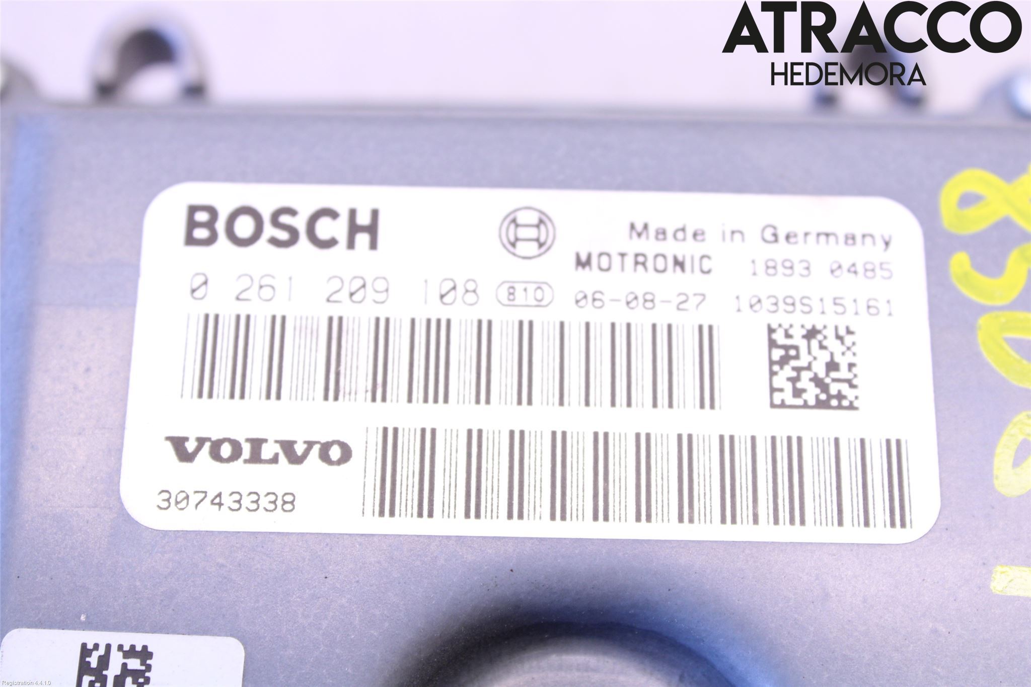 Volvo S80 07-13 Styreenhet Innsprøytning