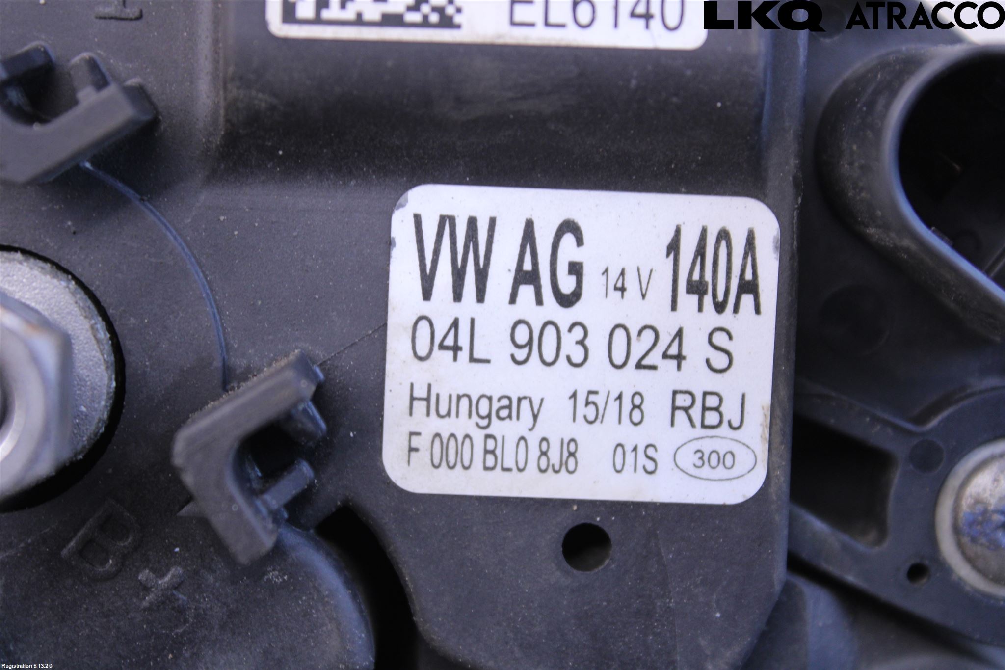 Volkswagen VW CADDY 16-20 Dynamo