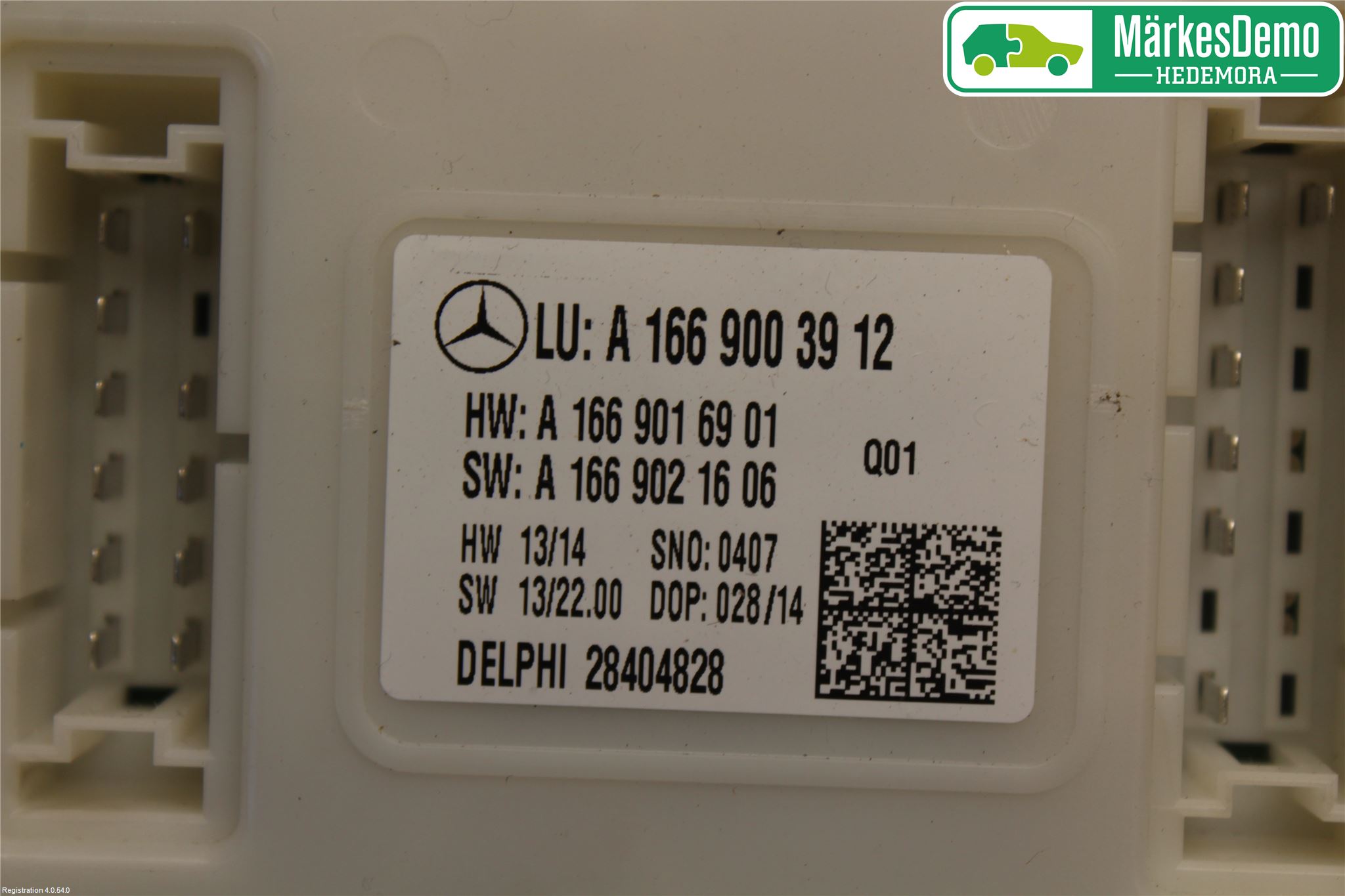 Mercedes-Benz MB GL/GLS-KLASS (X166) 12-19 Styreenhet Øvrig