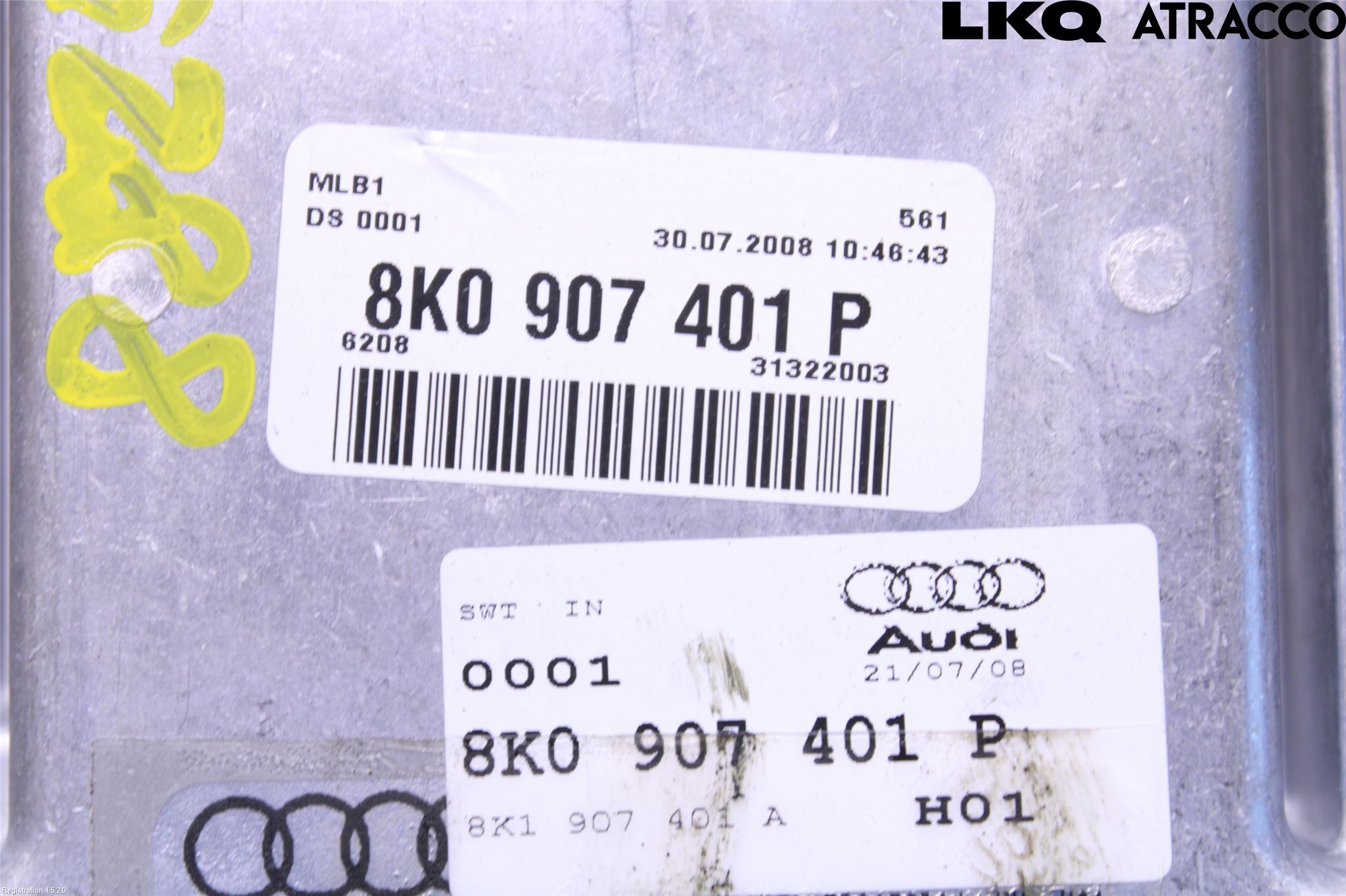 Audi A4/S4 08-11 Styreenhet Dieselpumpe