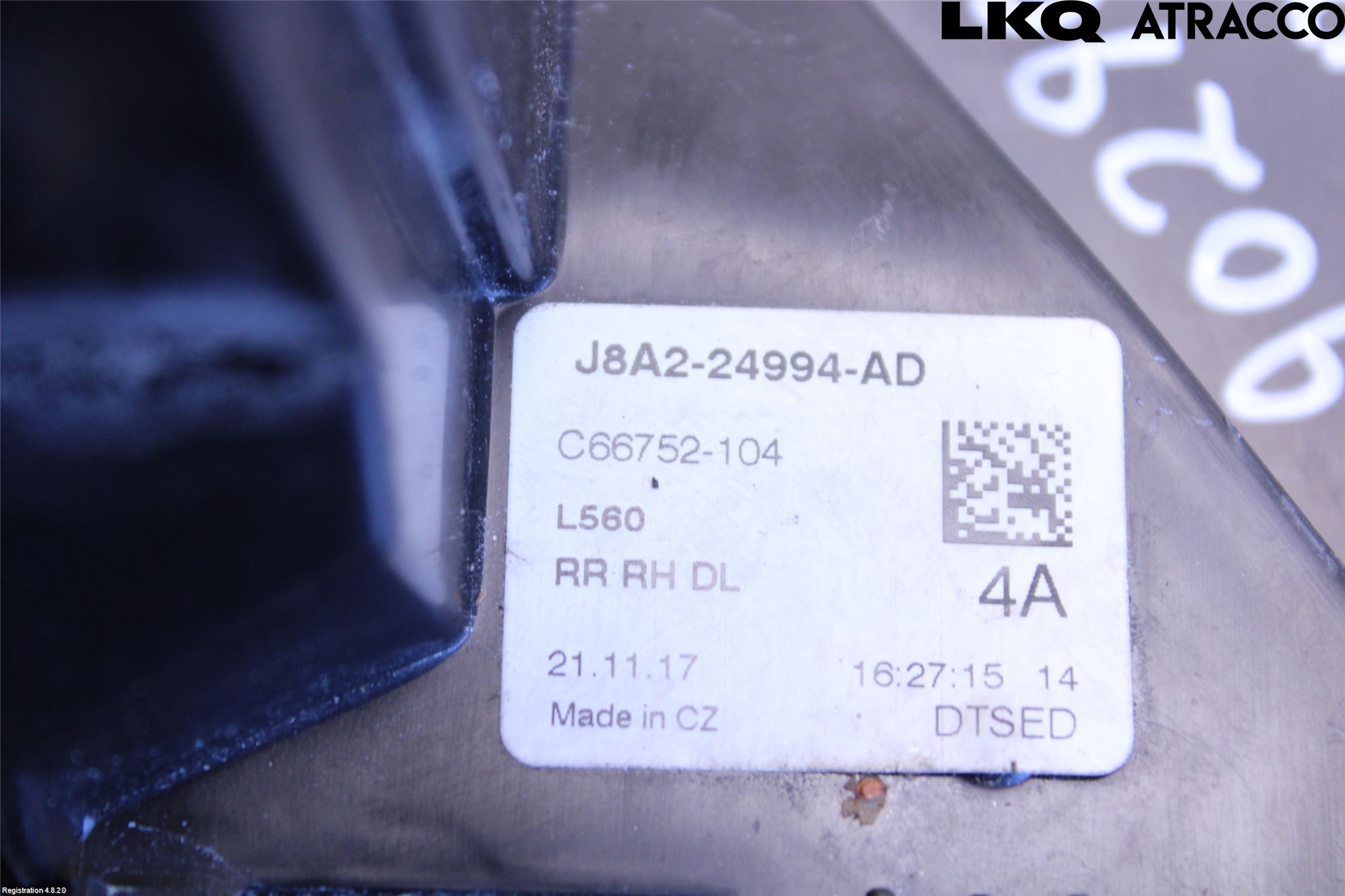 Landrover RANGE ROVER VELAR (L560) 17- Dørlås - Låsekasse