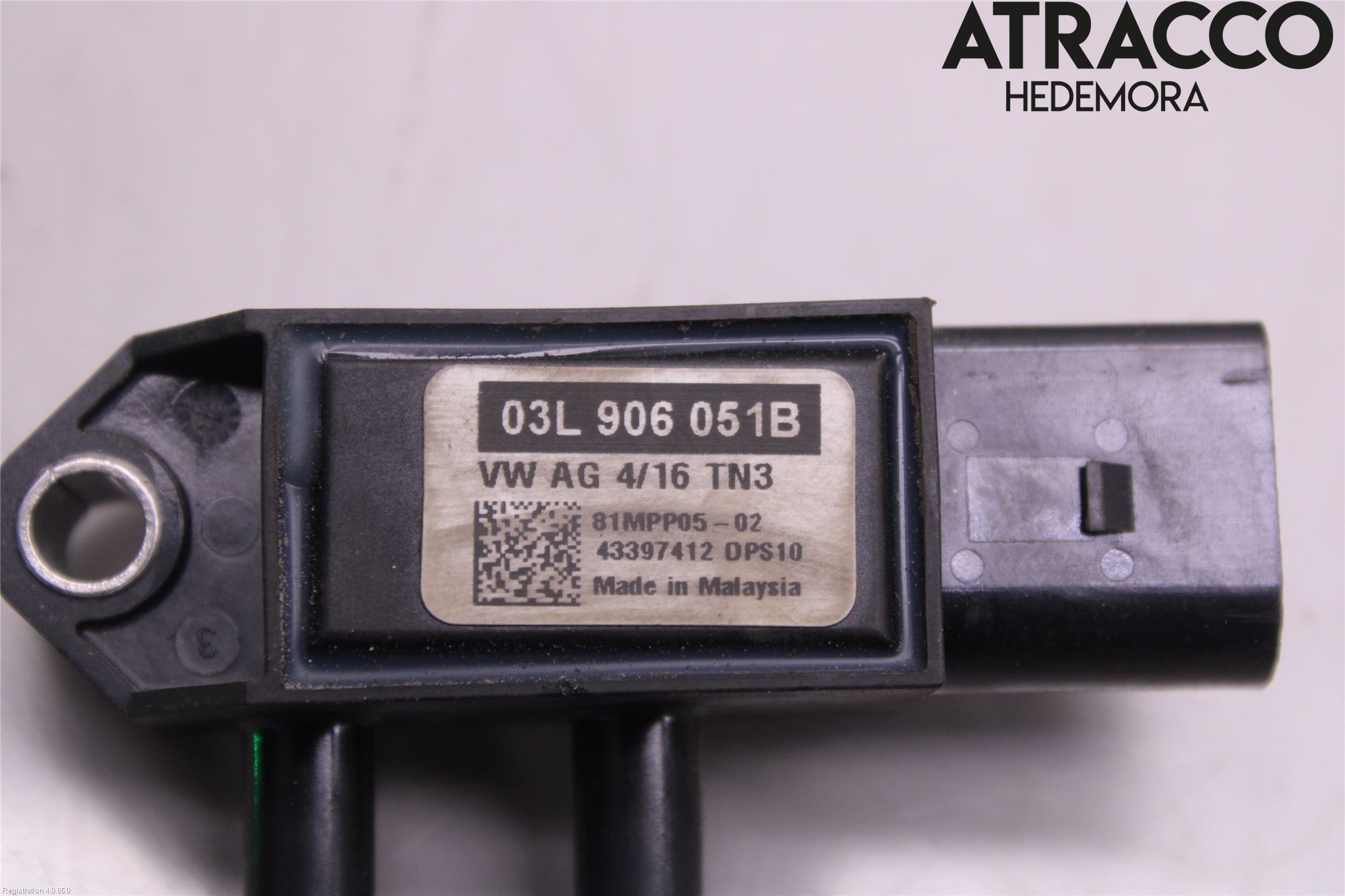 Volkswagen VW CADDY 16-20 Sensor Temp-Trykk Avgass