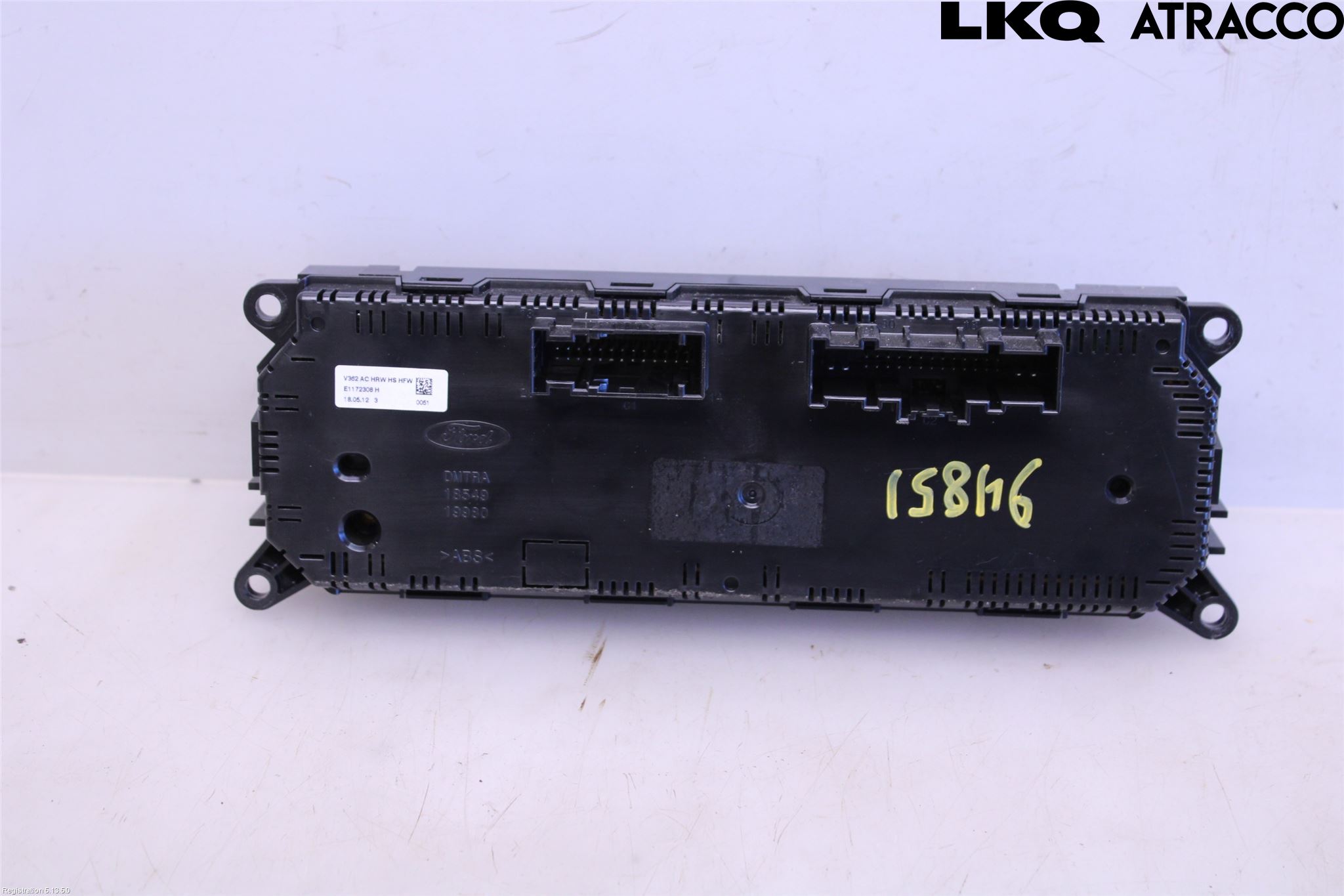 Ford TRANSIT SKÅP/BUSS 14-22 Varme Ac Betjening-Display