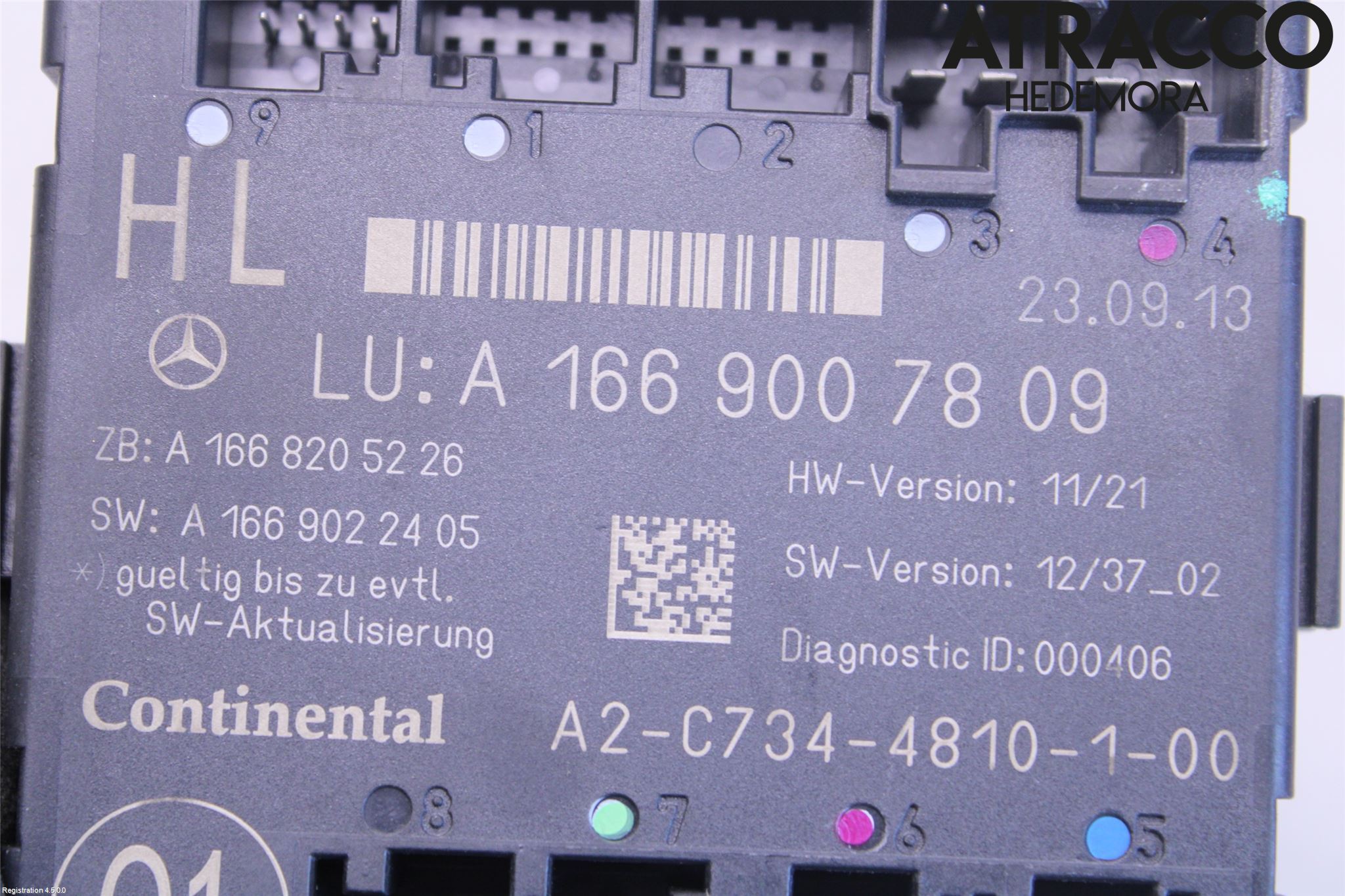 Mercedes-Benz MB GL/GLS-KLASS (X166) 12-19 Styreenhet Dør