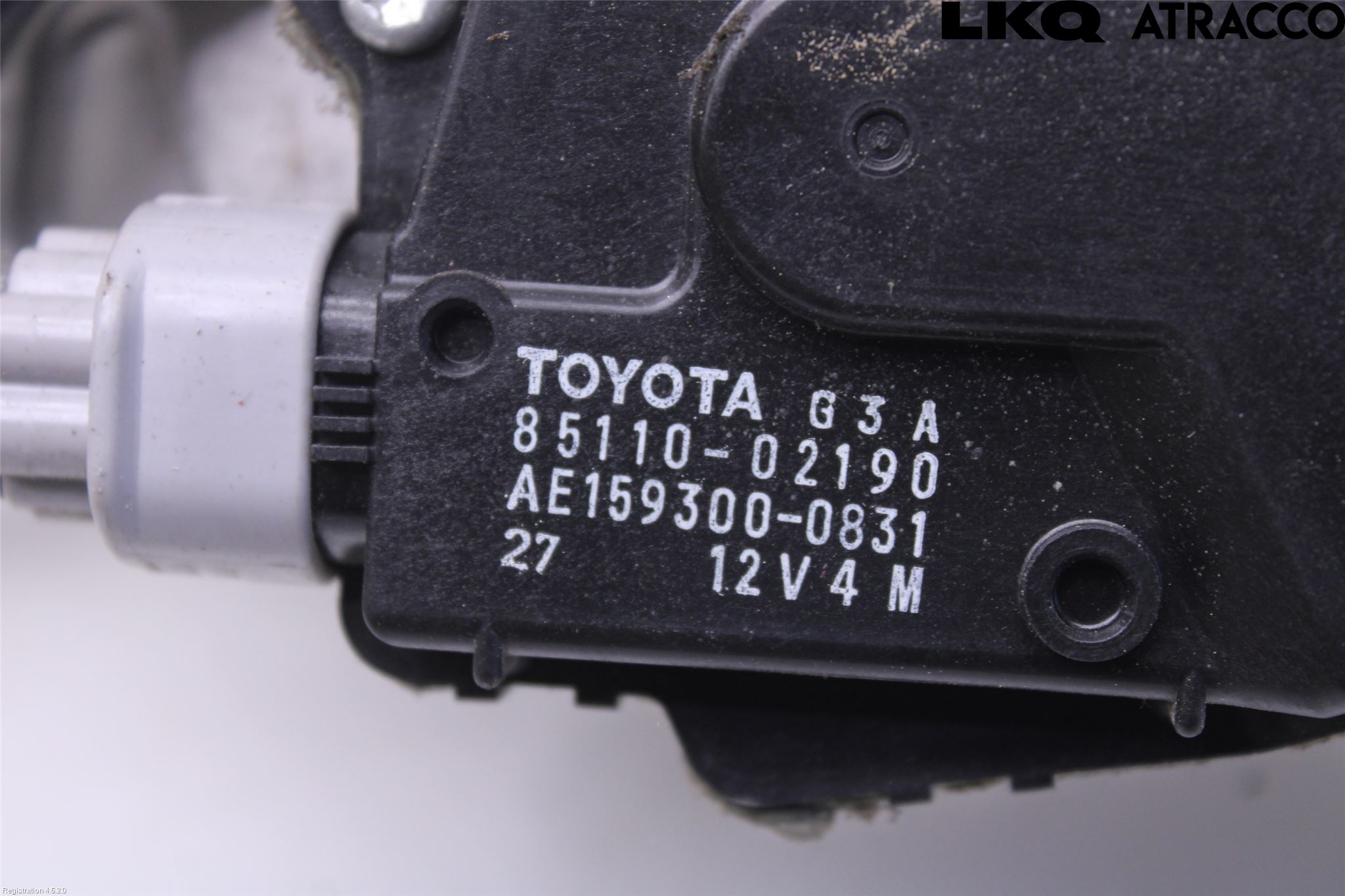 Toyota AURIS 10-12 Viskermotor Frontrute