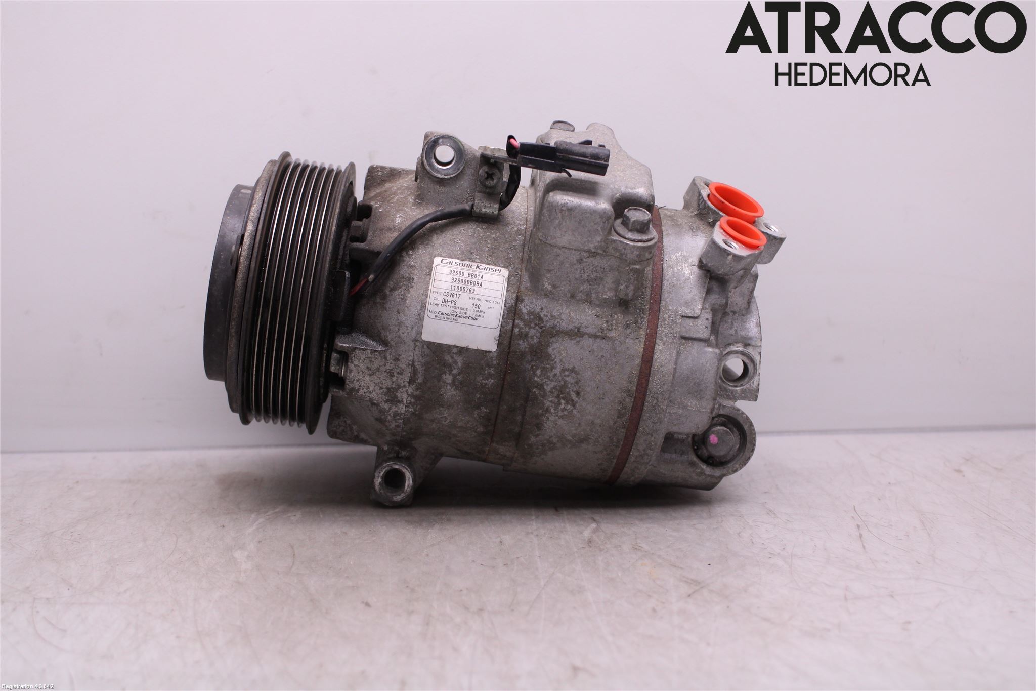 Nissan QASHQAI+2  10-14 Varme Ac Kompressor