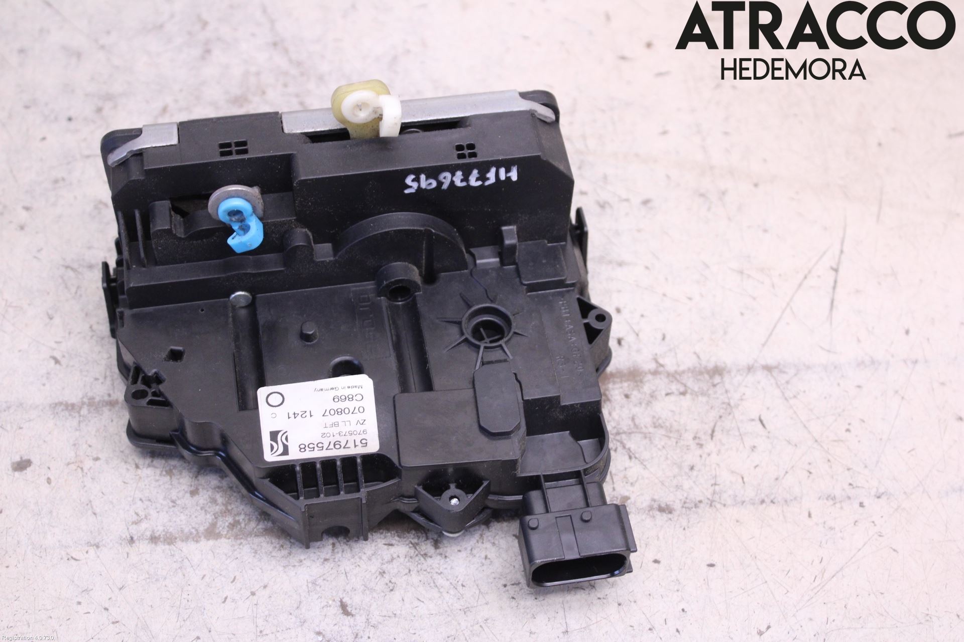 Fiat GRANDE PUNTO 05-10 Dørlås - Låsekasse