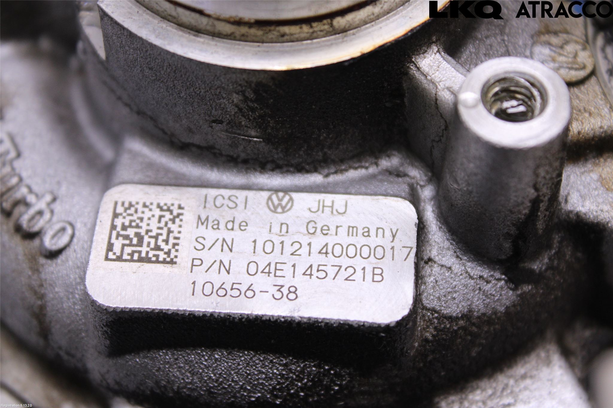Volkswagen VW GOLF / E-GOLF VII 13-20 Turboaggregat