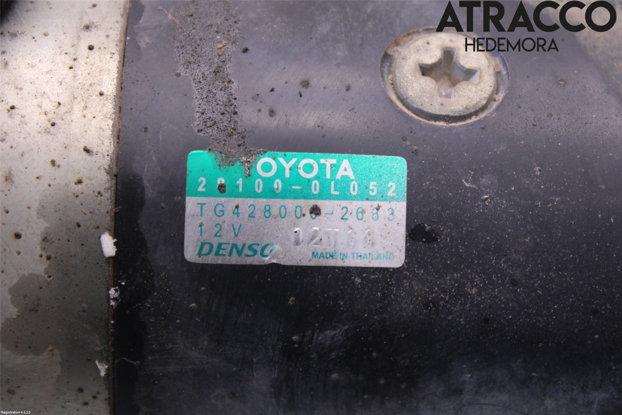 Toyota HILUX 16- Startmotor Diesel