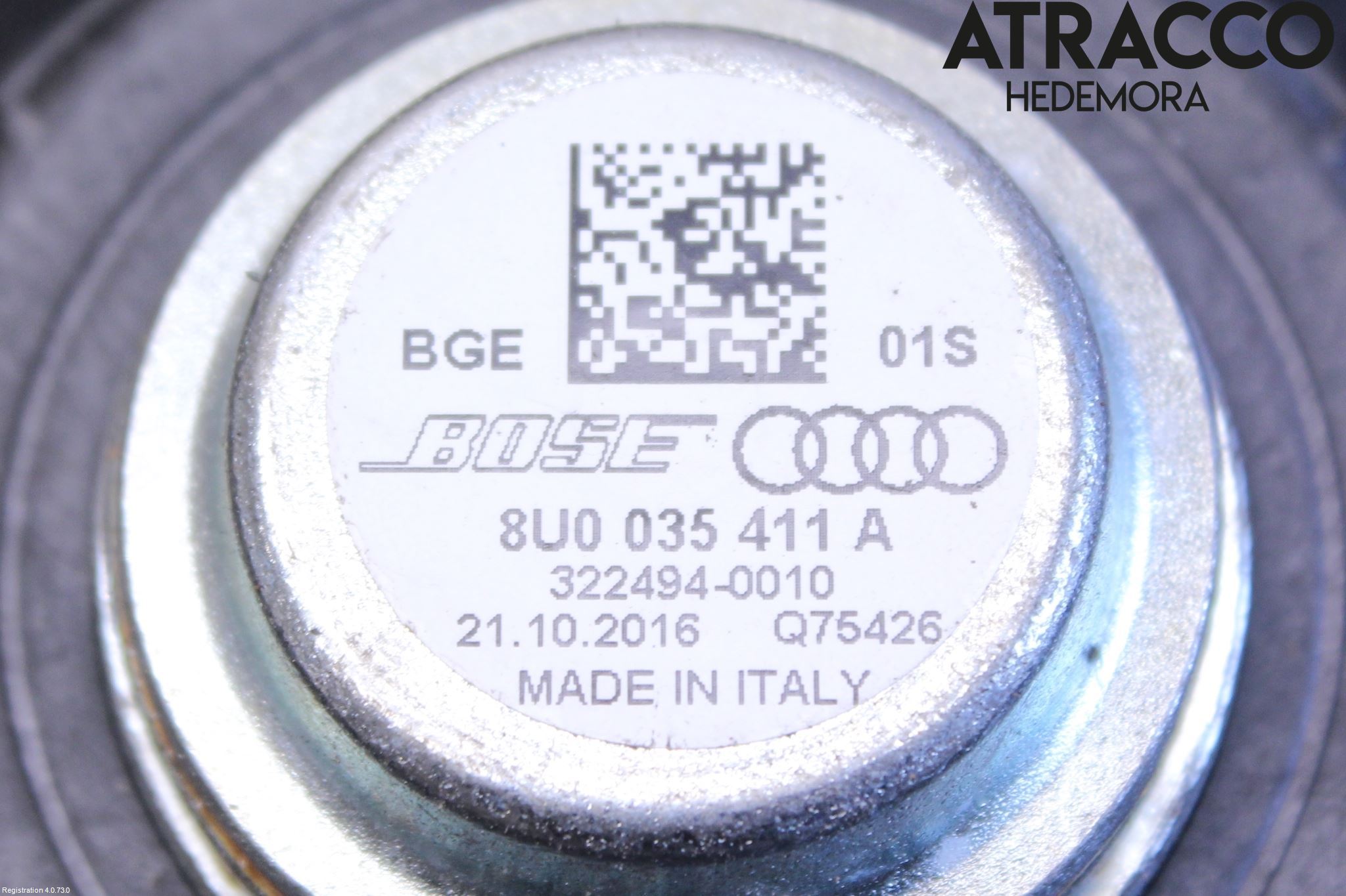 Audi Q3 8U 12-18 Innr Høyttaler