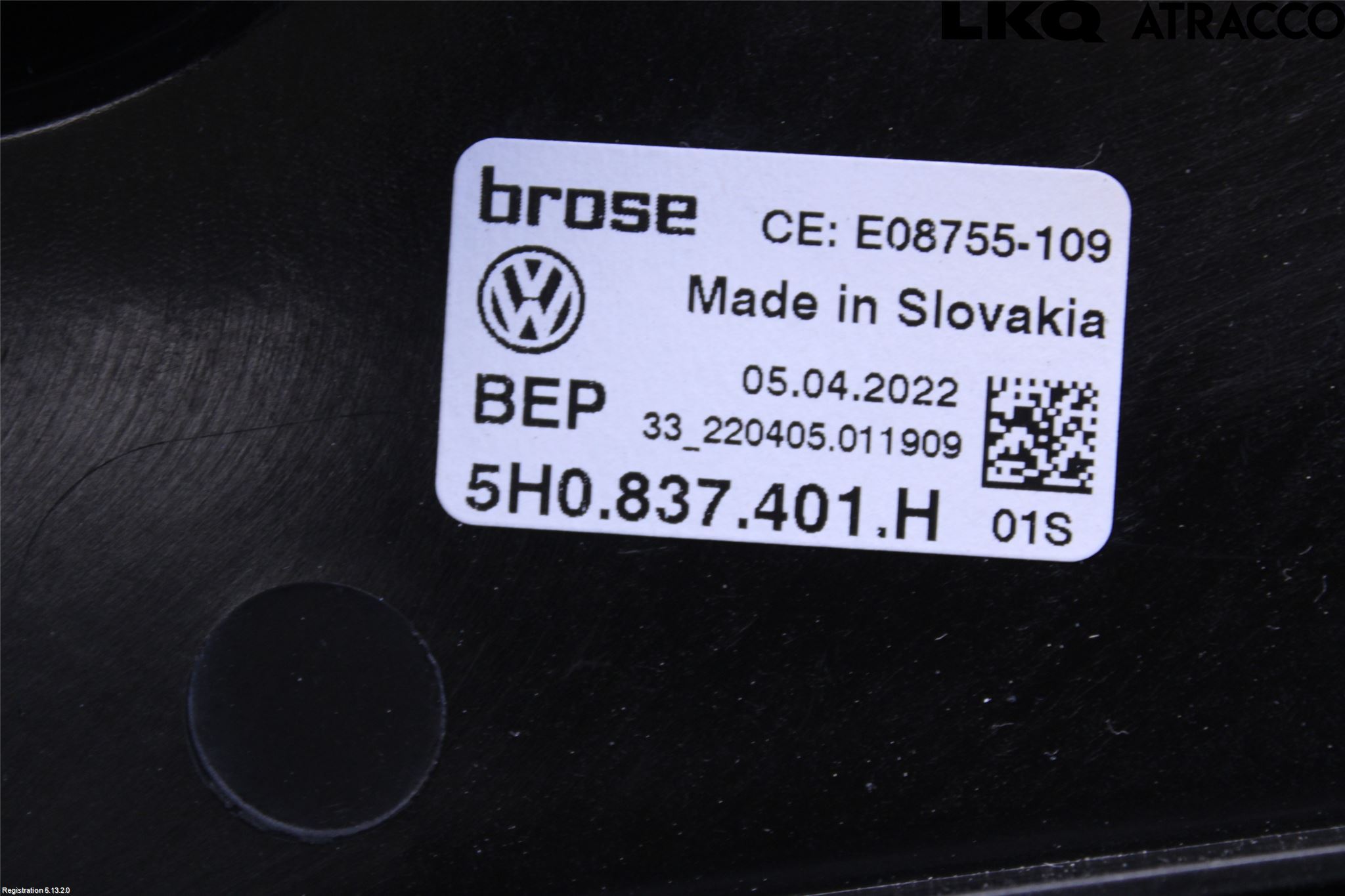 Volkswagen VW GOLF / E-GOLF VIII 20- Vindusheis El Komp