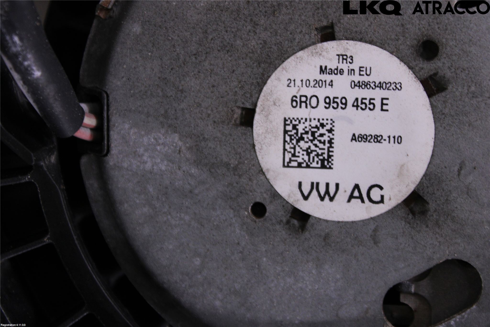 Volkswagen VW POLO 10-17 Kjølevifte Elektrisk