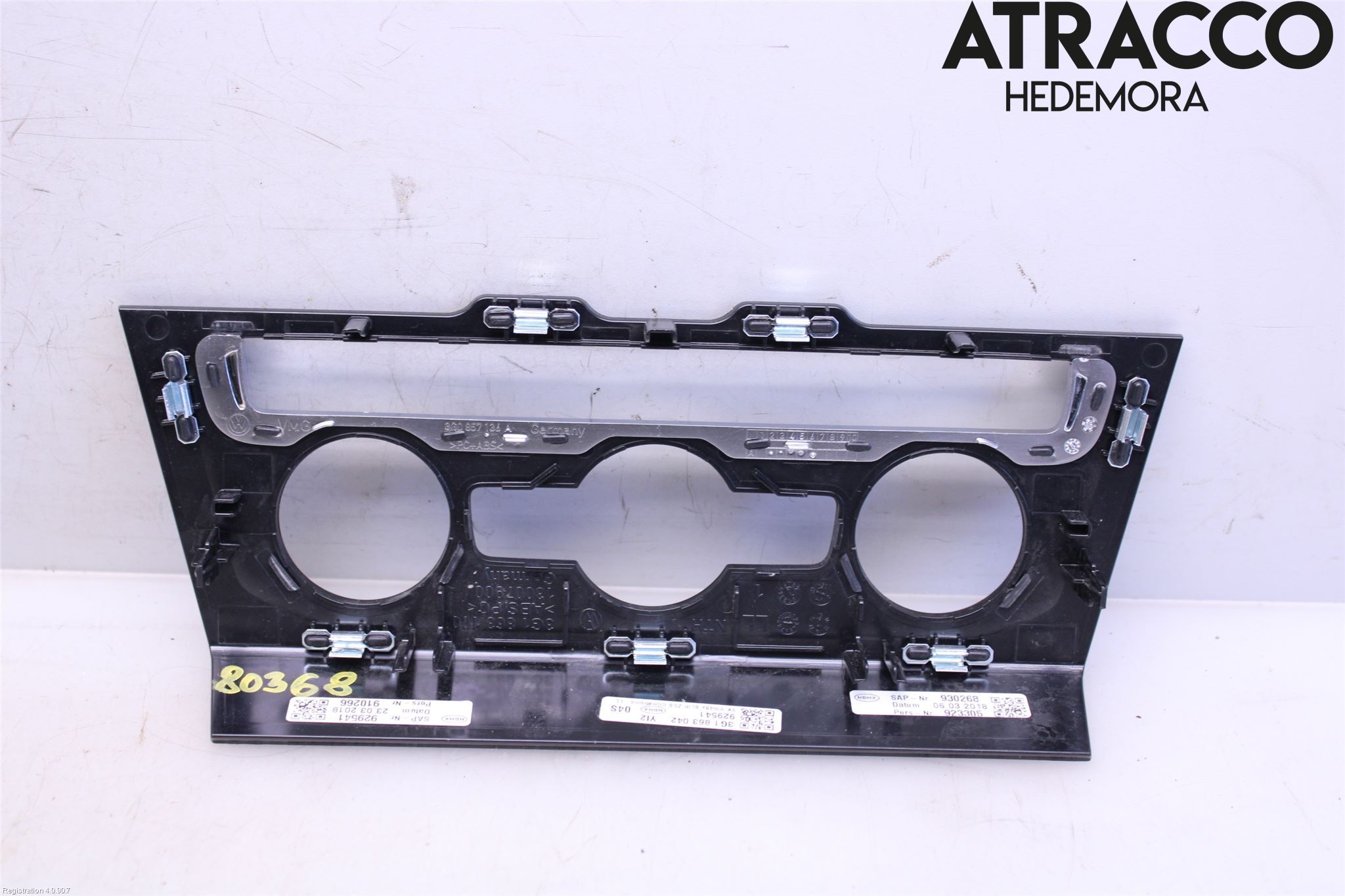 Volkswagen VW PASSAT 15-19 Instrument Ramme
