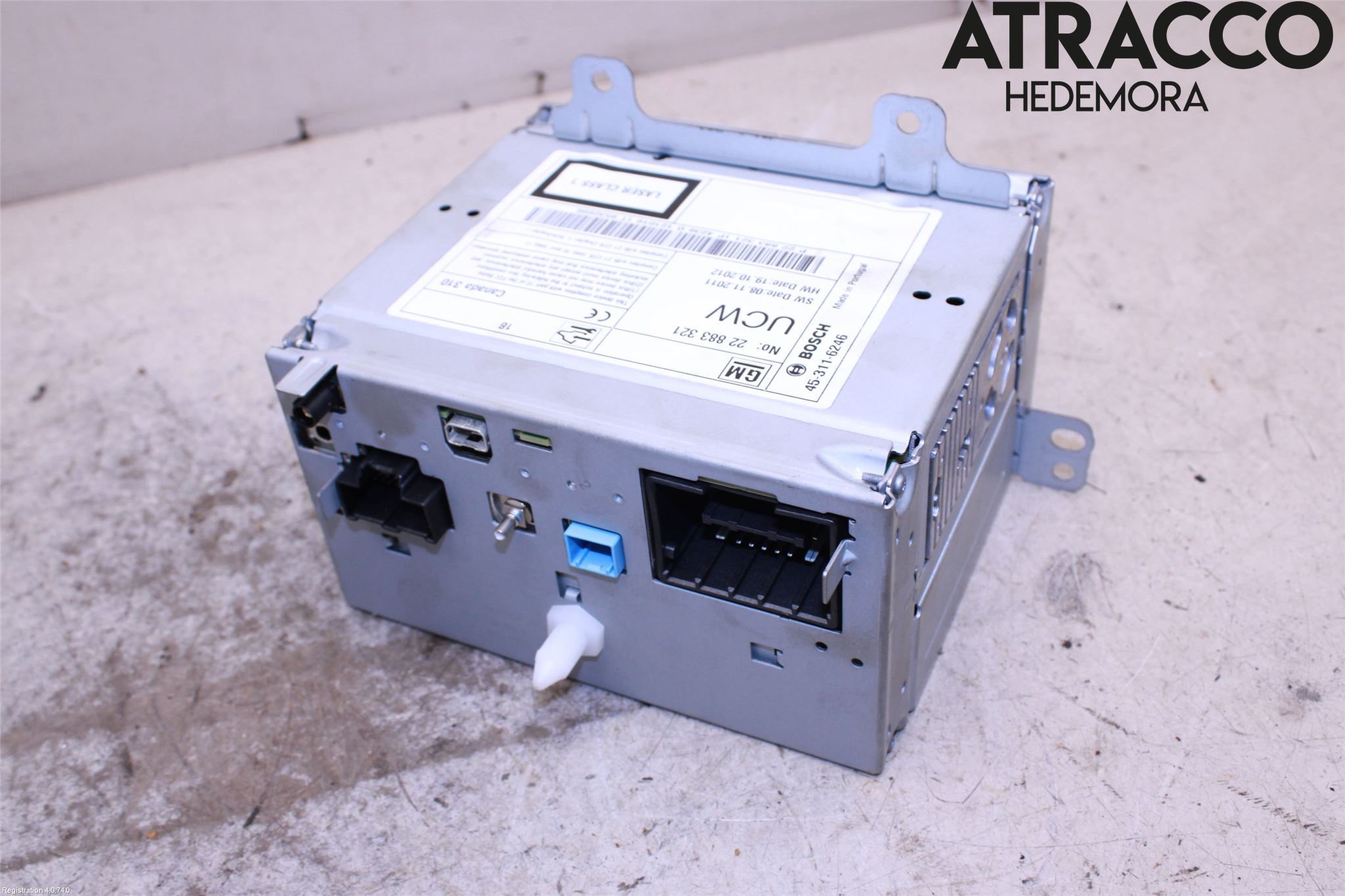 Opel INSIGNIA 09-16 Stereo Radio Med Cd