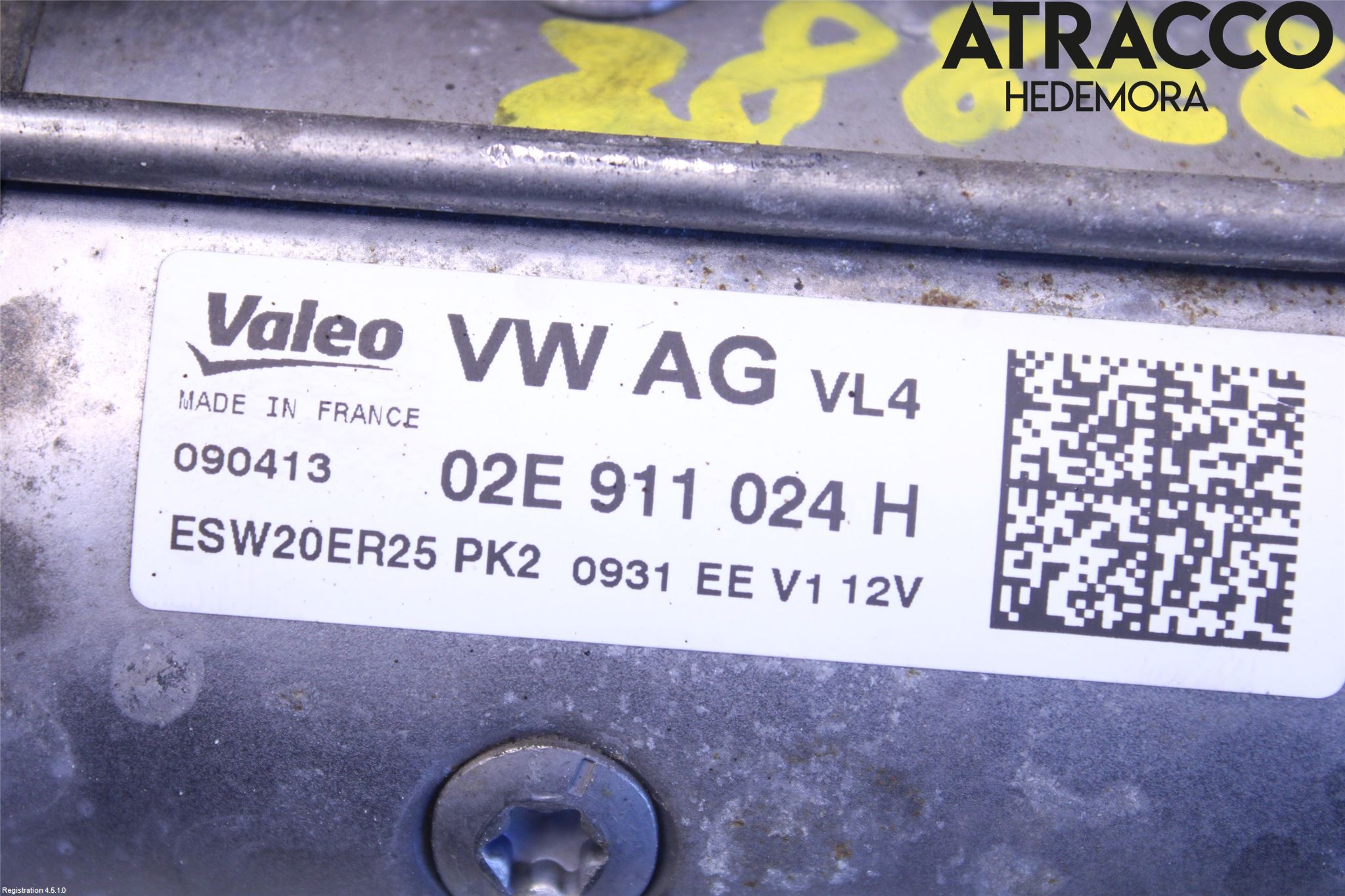 Volkswagen VW PASSAT 11-14 Startmotor Diesel