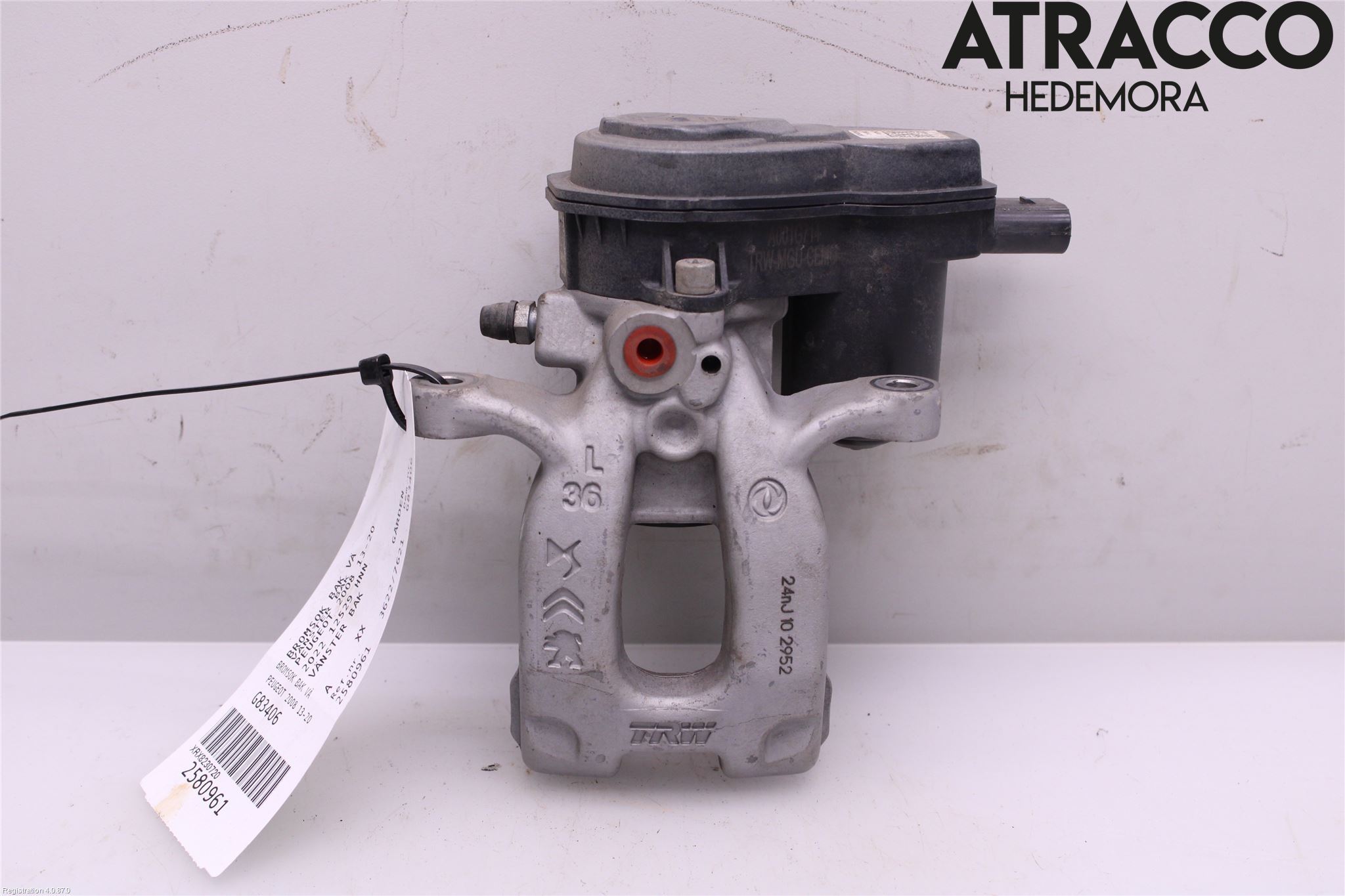 Peugeot 2008/E-2008 20- Bremsecaliper Bak Venstre