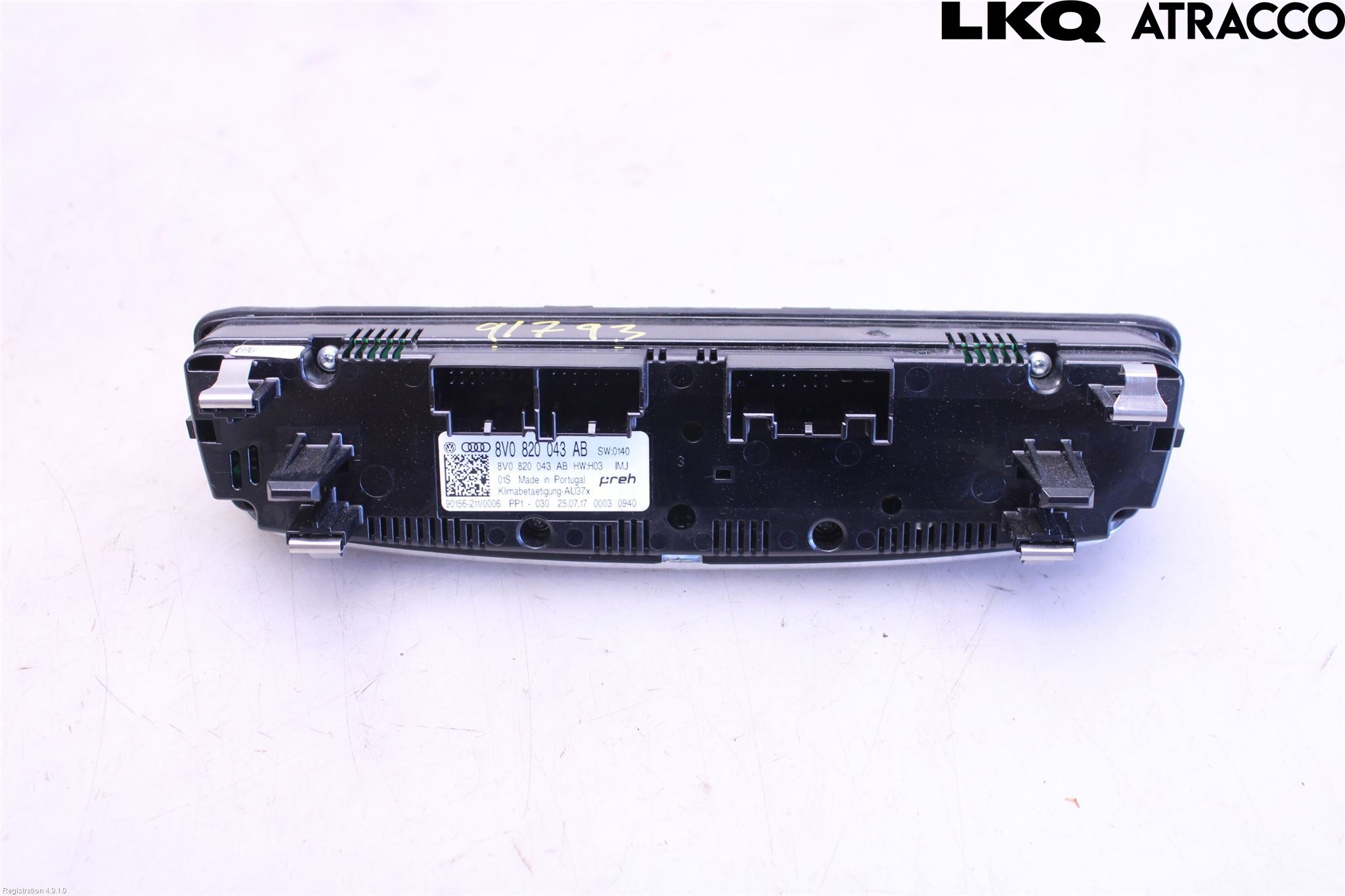 Audi Q2/SQ2 17- Varme Ac Betjening-Display