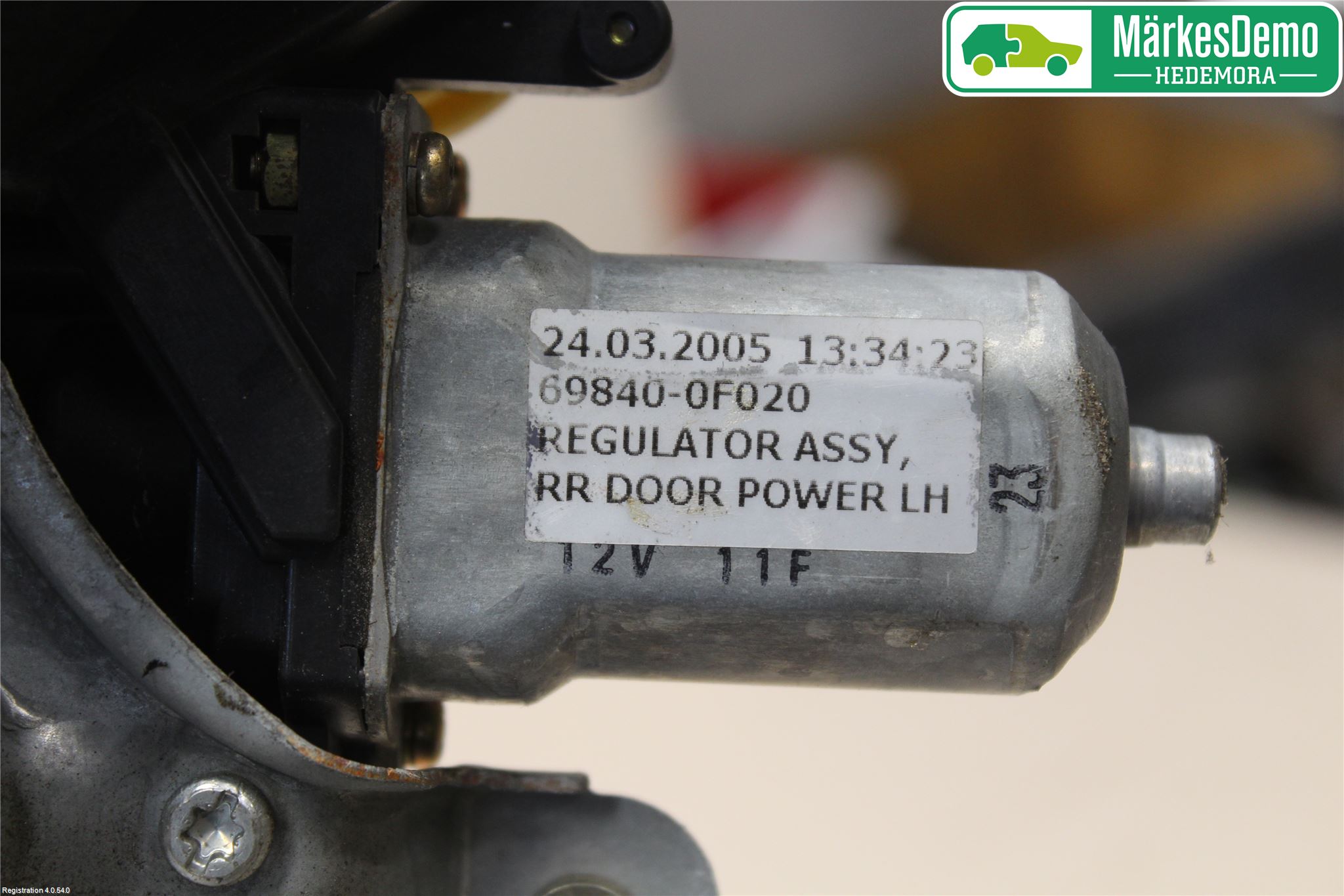 Toyota COROLLA VERSO 04-07 Vindusheis El Komp