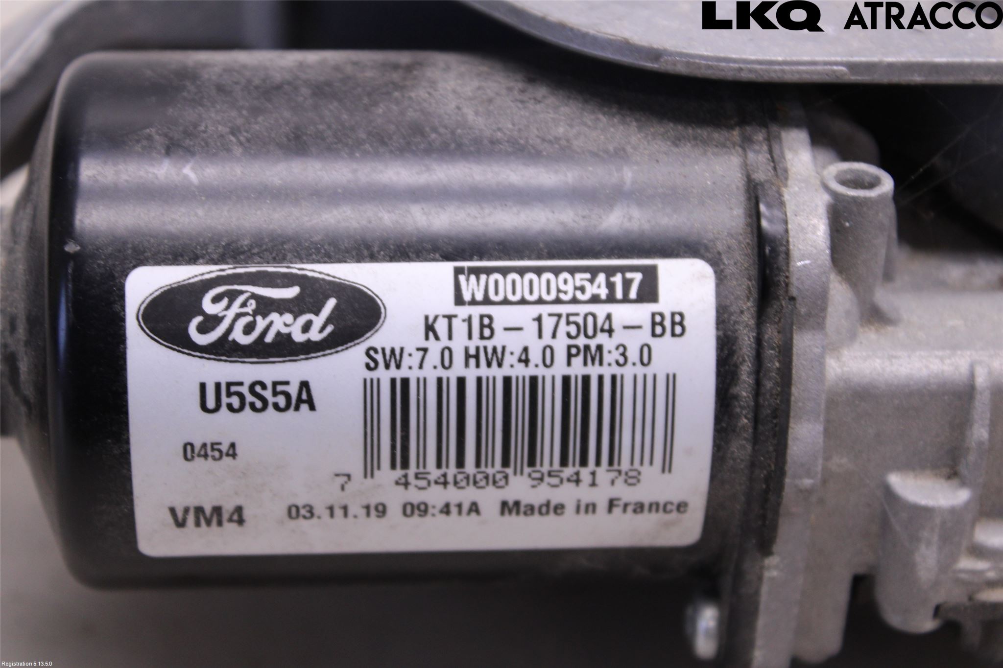 Ford TRANSIT/TOURNEO CONNECT 13-22 Viskermotor Frontrute