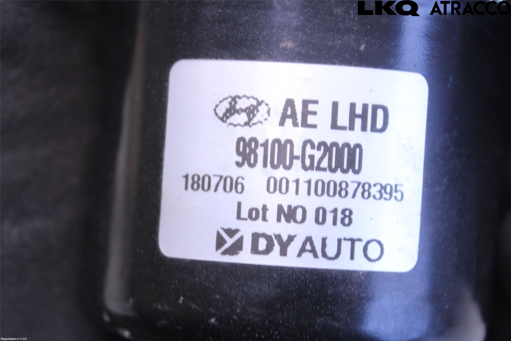 Hyundai IONIQ AE 17-22 Viskermotor Frontrute