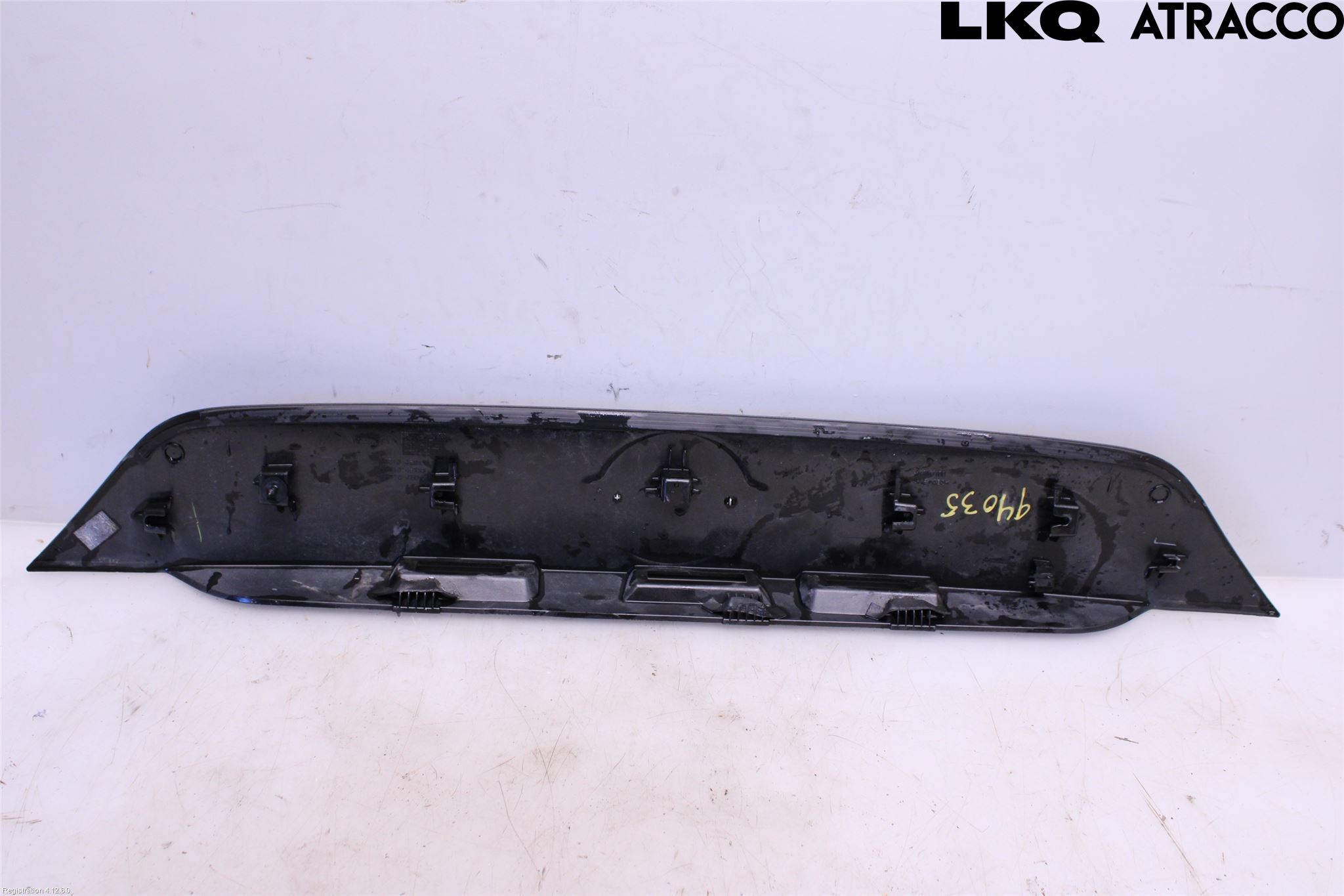Nissan QASHQAI 14-17 Refleksplate - Skiltplate