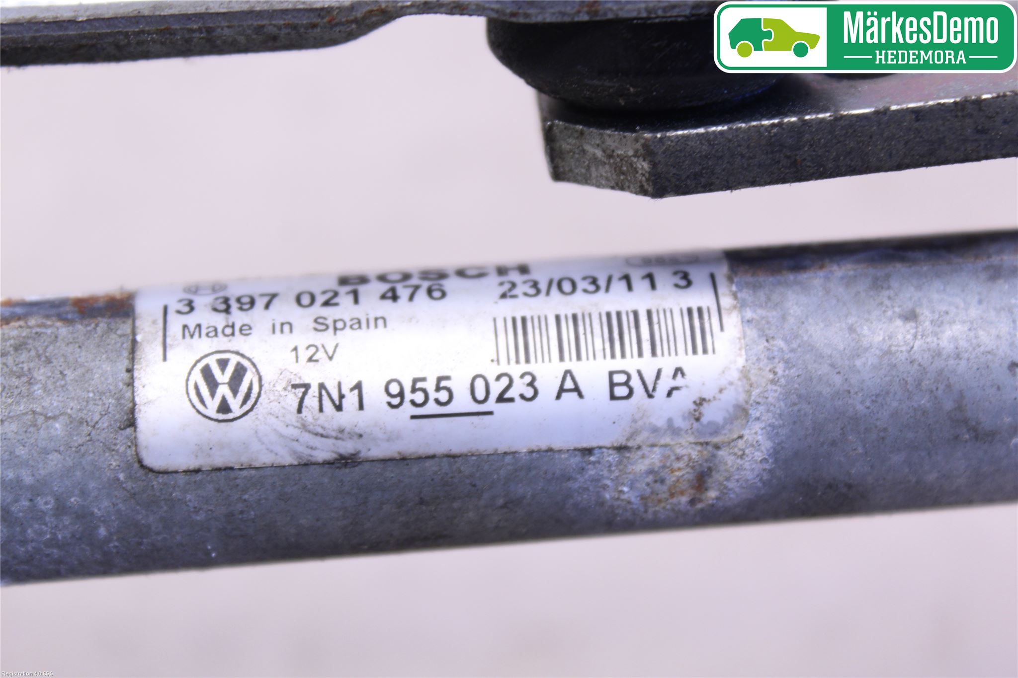Volkswagen VW SHARAN 11- Viskeroverføring Frontrute