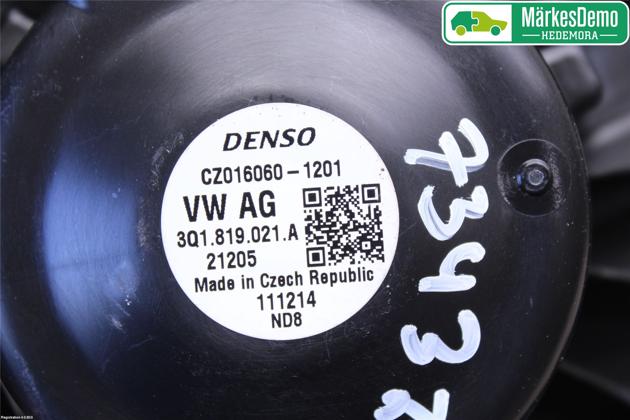 Volkswagen VW PASSAT 15-19 Varme Ac Varmeapparatvifte