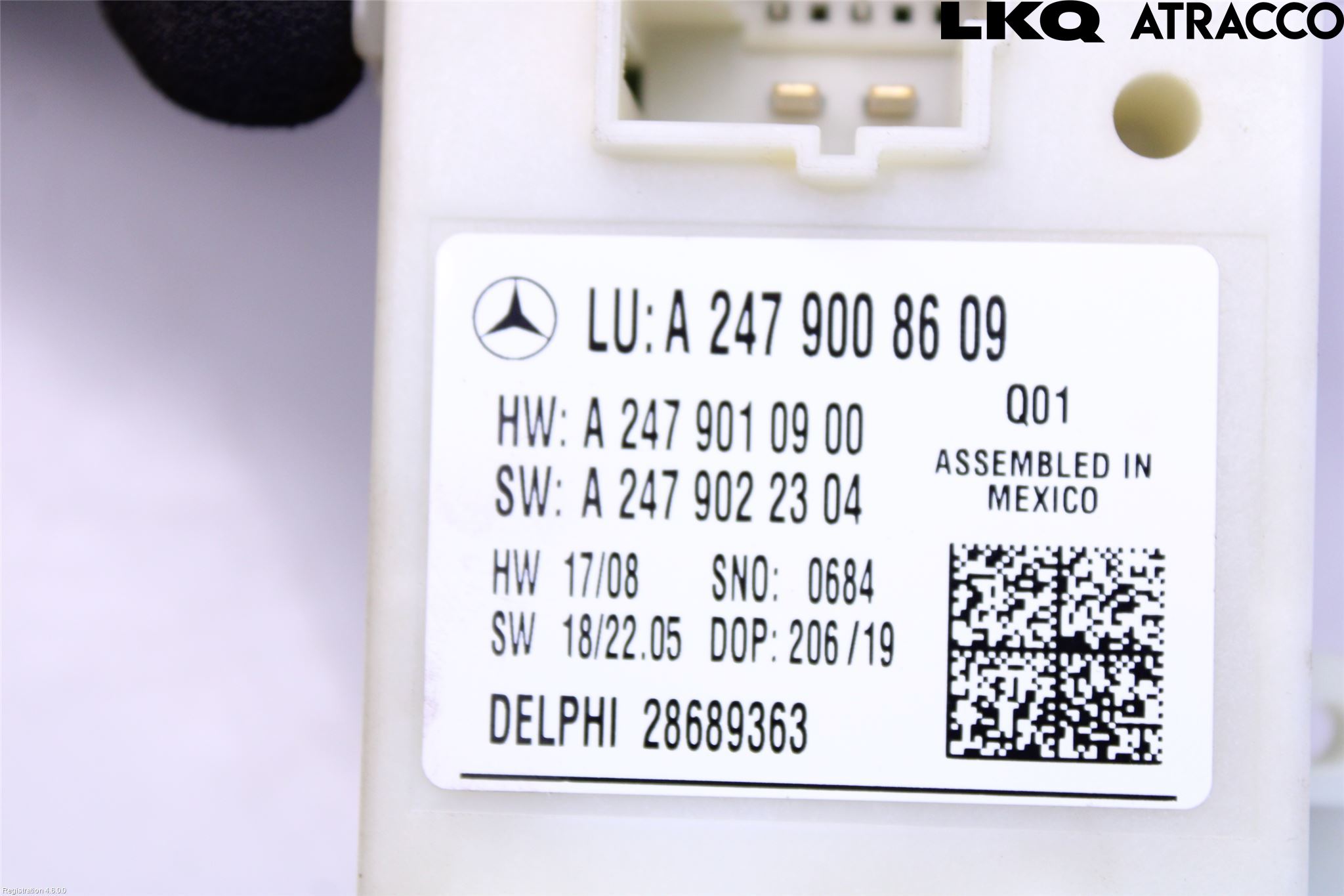 Mercedes-Benz MB CLA-KLASS (C118/X118) 19- Styreenhet Bakluke