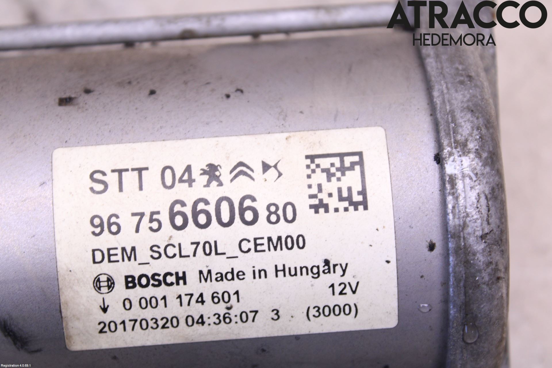 Citroen BERLINGO 08-18 Startmotor Diesel