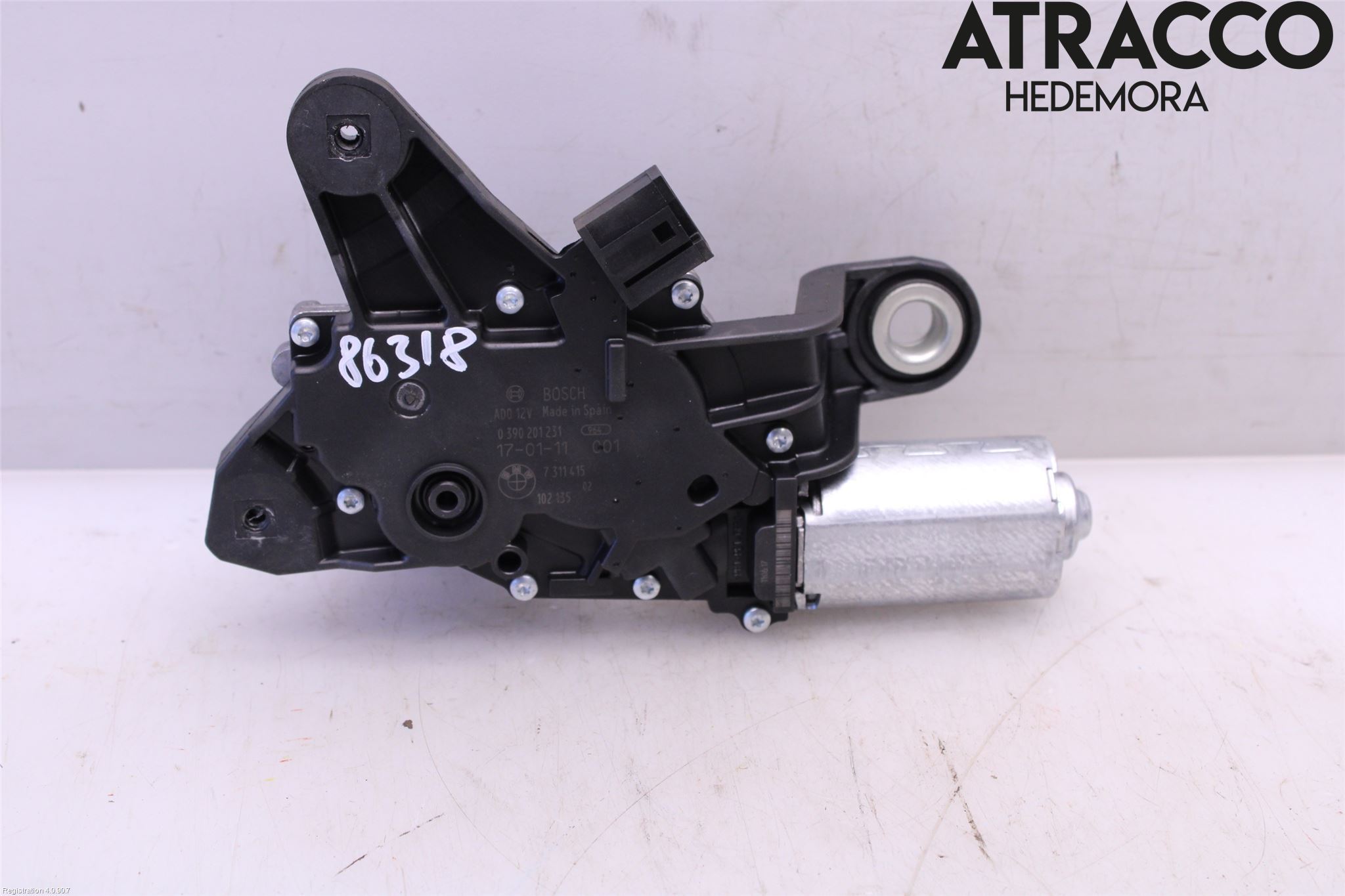 BMW 3 F30/F31/F80 12-19 Viskermotor Bakluke