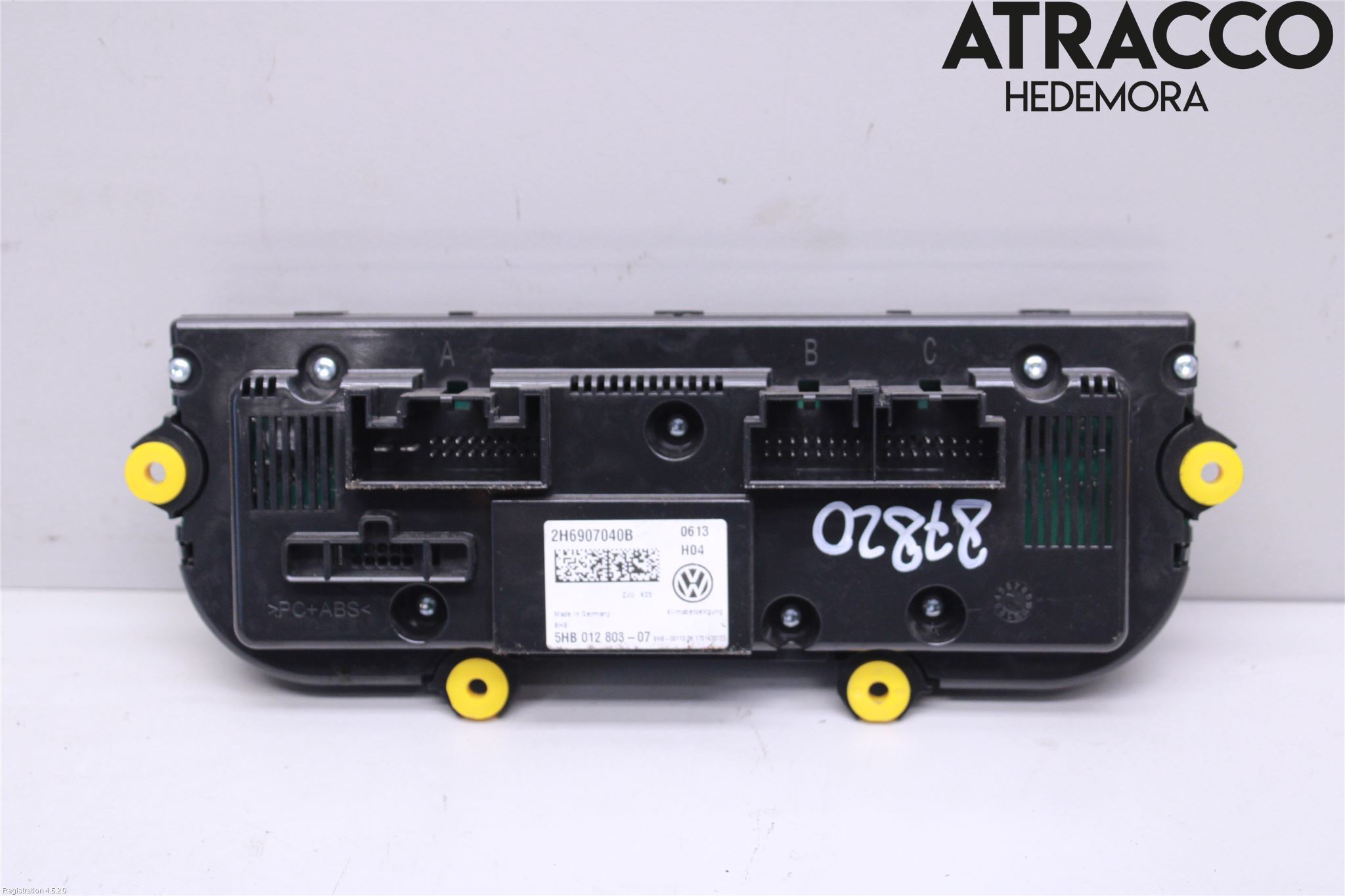 Volkswagen VW AMAROK 2H 10-22 Varme Ac Betjening-Display
