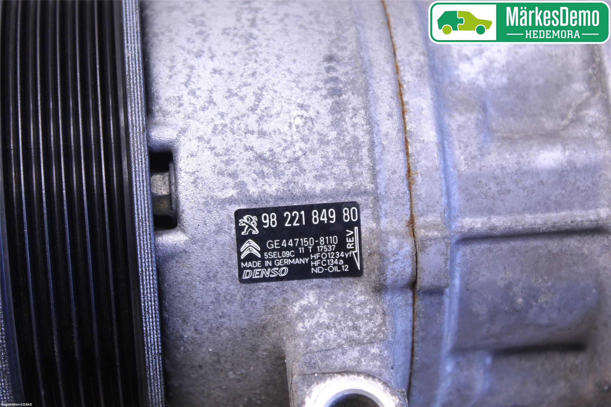 Peugeot PEUGOT 208 16-19 Varme Ac Kompressor