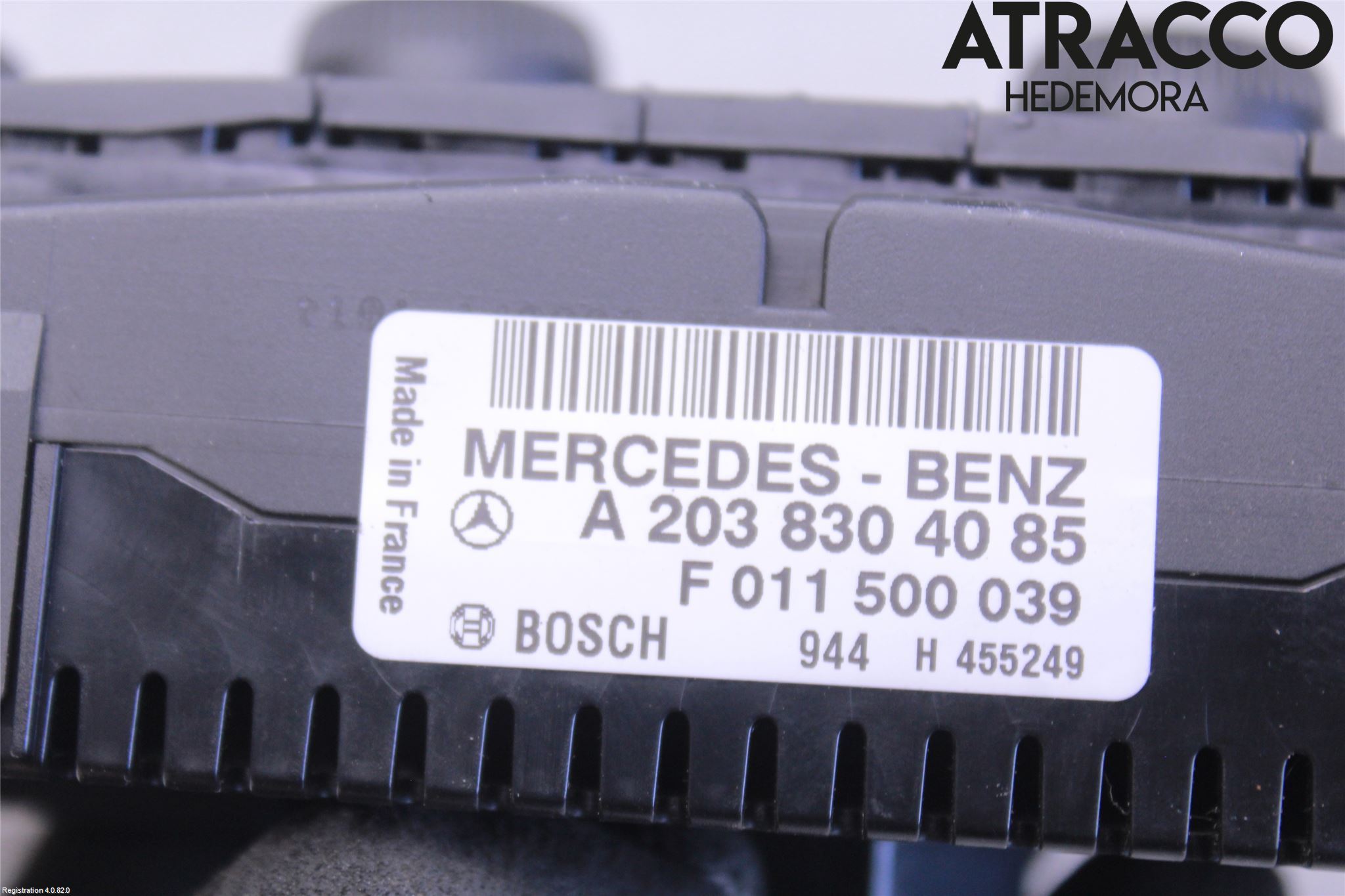 Mercedes-Benz MB CLK (C209) 02-09 Varme Ac Betjening-Display