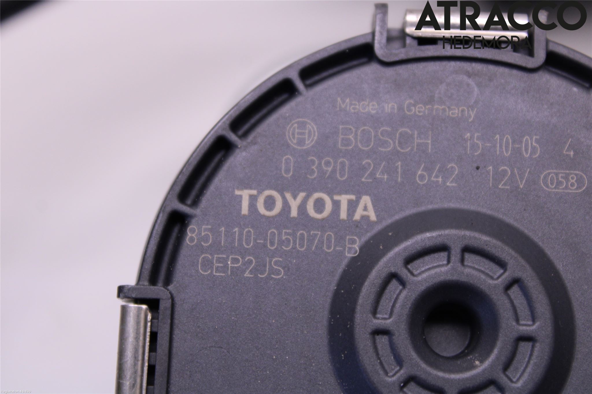Toyota AVENSIS 16-18 Viskermotor Frontrute