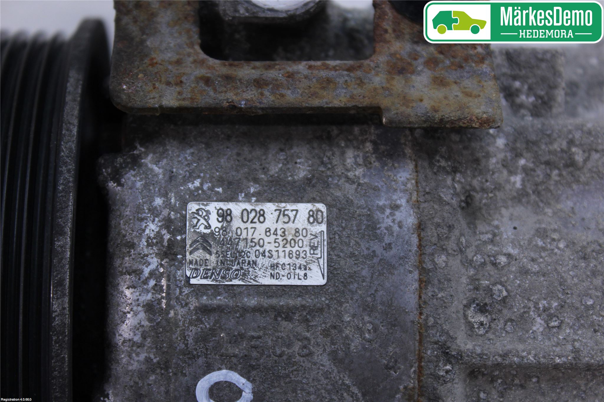 Peugeot PARTNER 16-18 Varme Ac Kompressor
