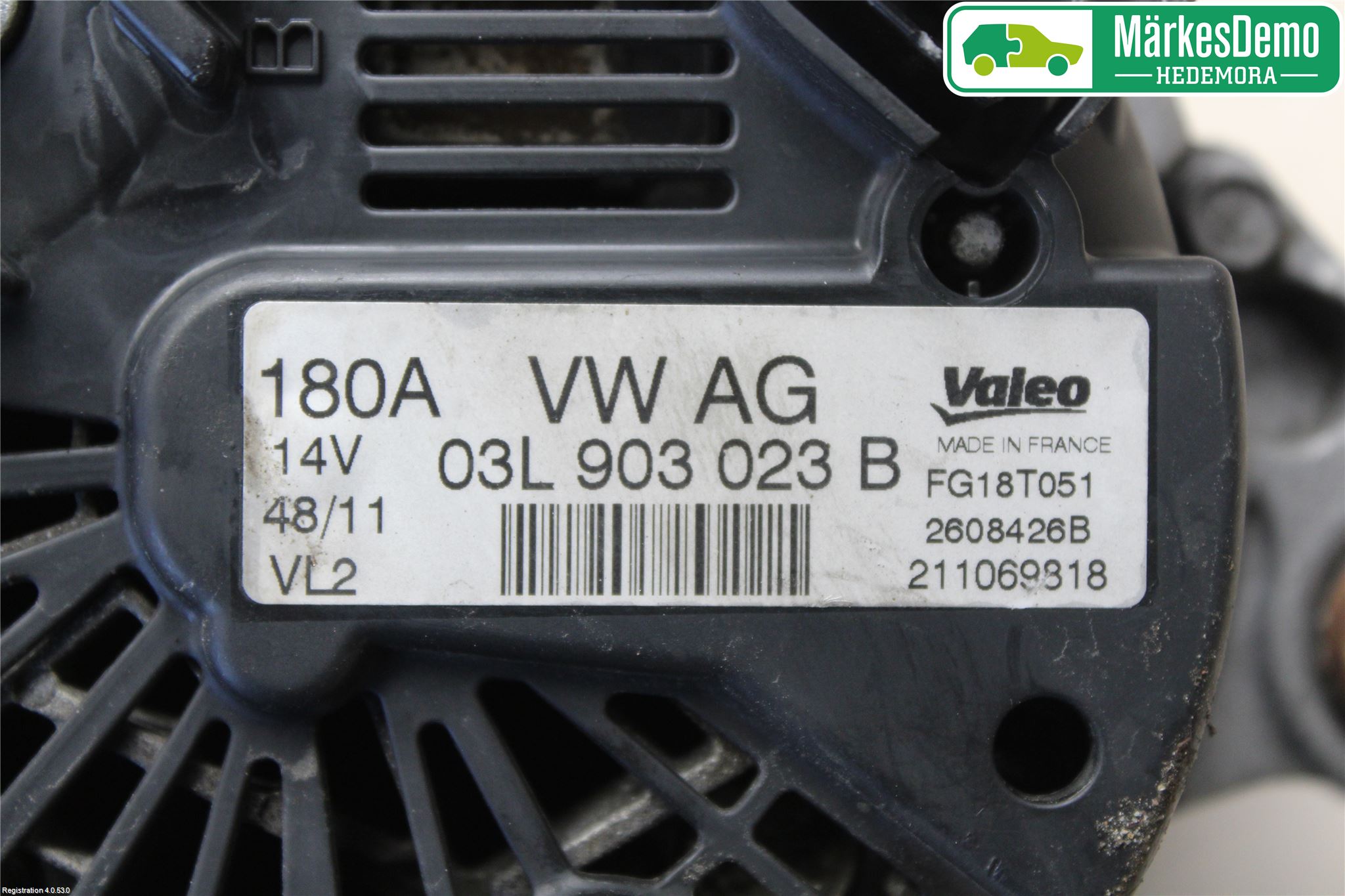 Volkswagen VW PASSAT 11-14 Dynamo