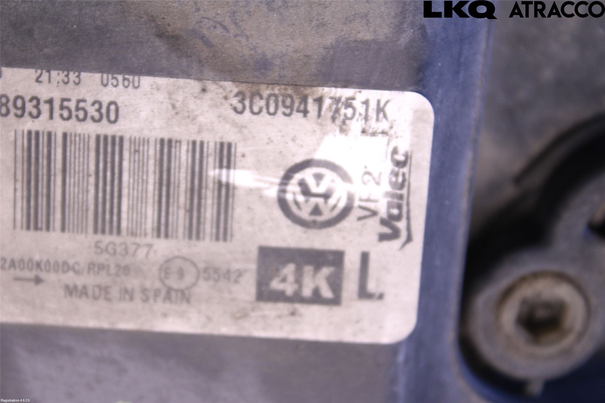 Volkswagen VW PASSAT 05-11 Frontlykt Venstre