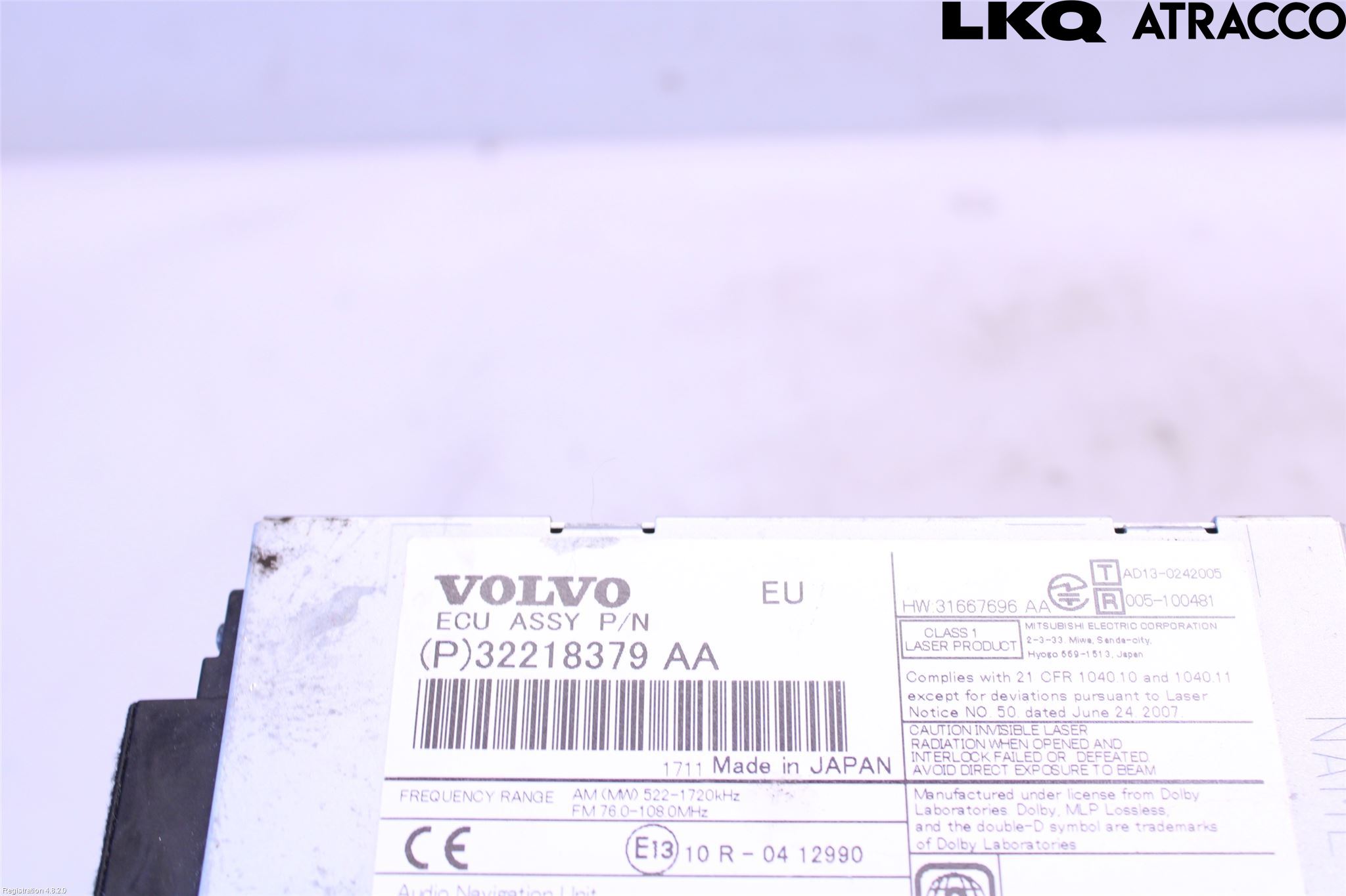 Volvo V60 CROSS COUNTRY 16-18 Stereo Forsterker