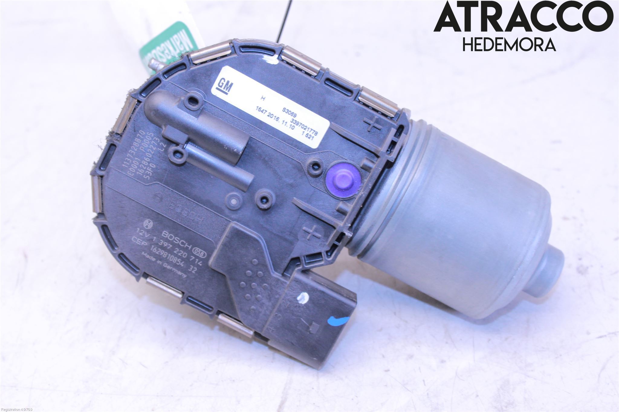 Opel ASTRA K 16-22 Viskermotor Frontrute