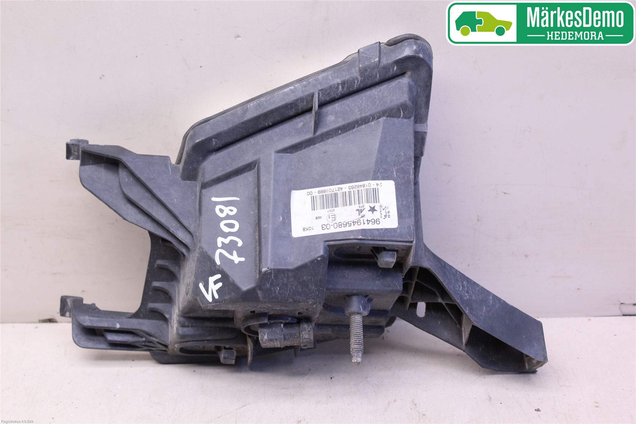 Peugeot 407 Frontlykt-Kurve-Tåkelys