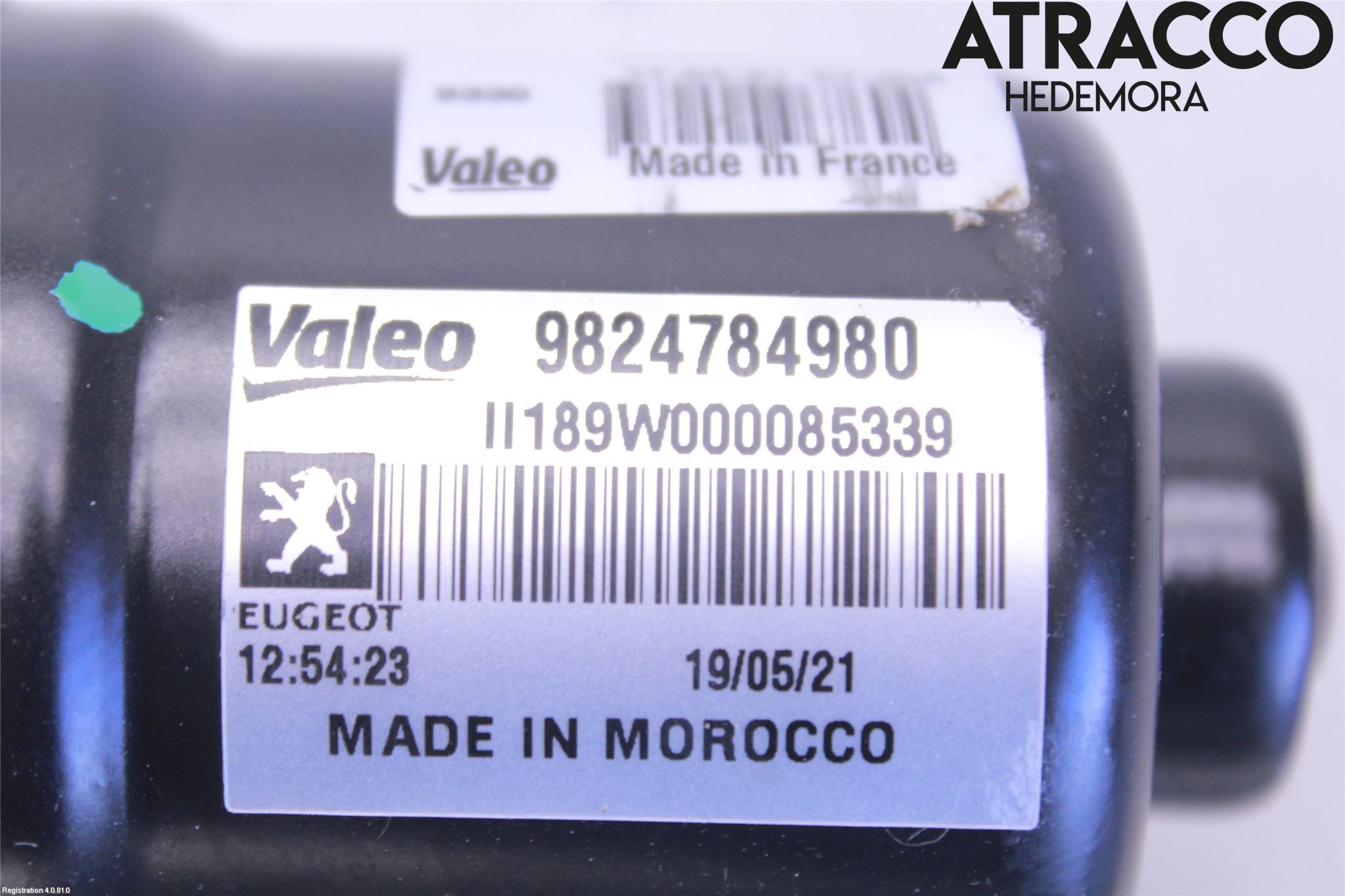 Citroen C4/E-C4 C4X/E-C4X III 21- Viskermotor Frontrute