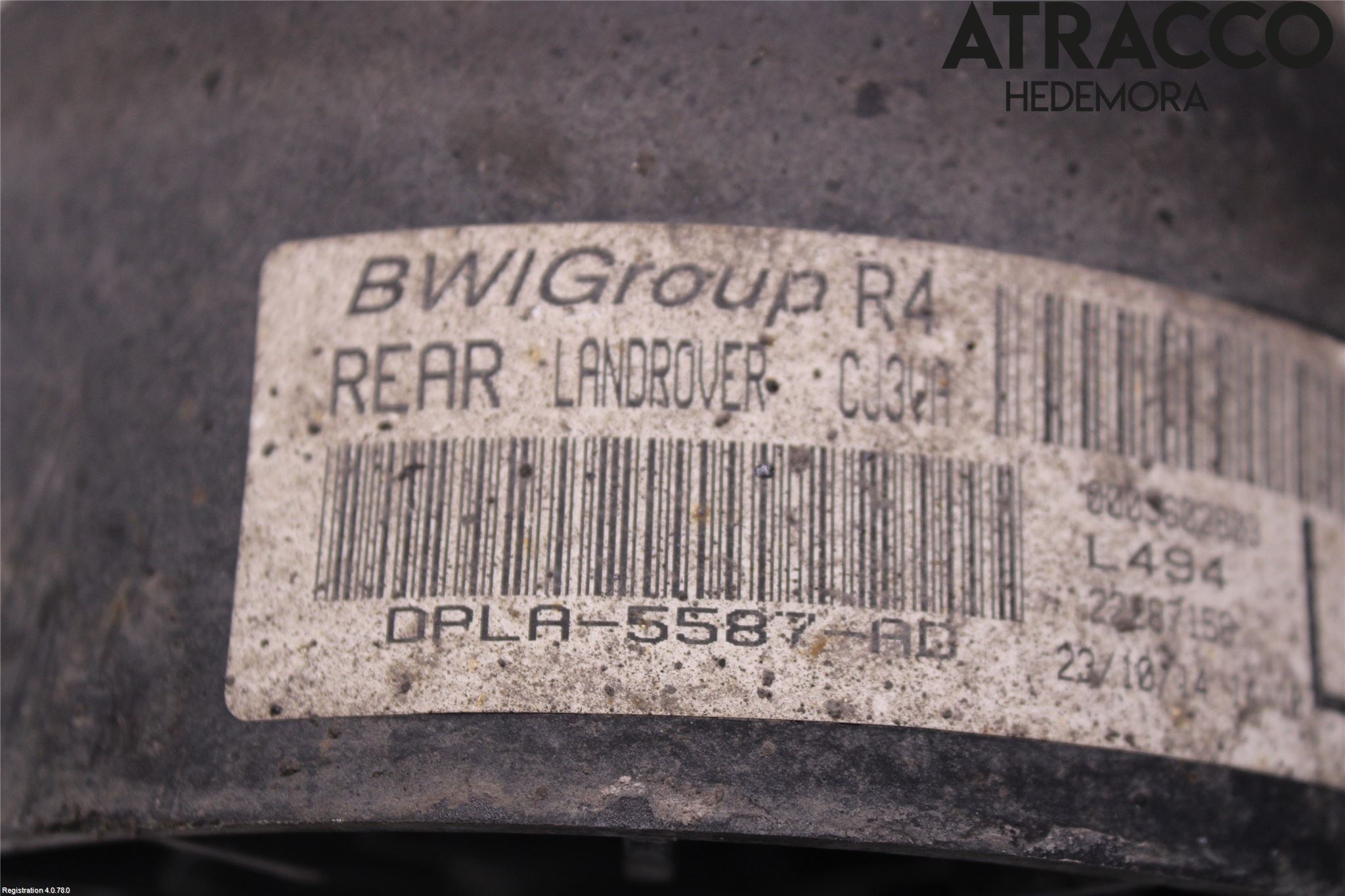 Landrover RANGE ROVER SPORT (L494) 14-22 Nivåreg Belg - Luftpute