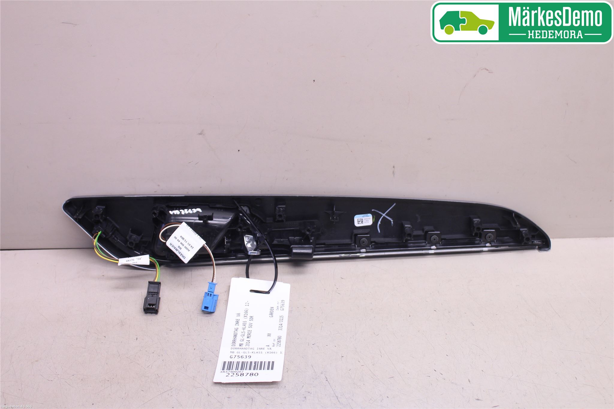 Mercedes-Benz MB GL/GLS-KLASS (X166) 12-19 Innr Dørhandtak V Indre