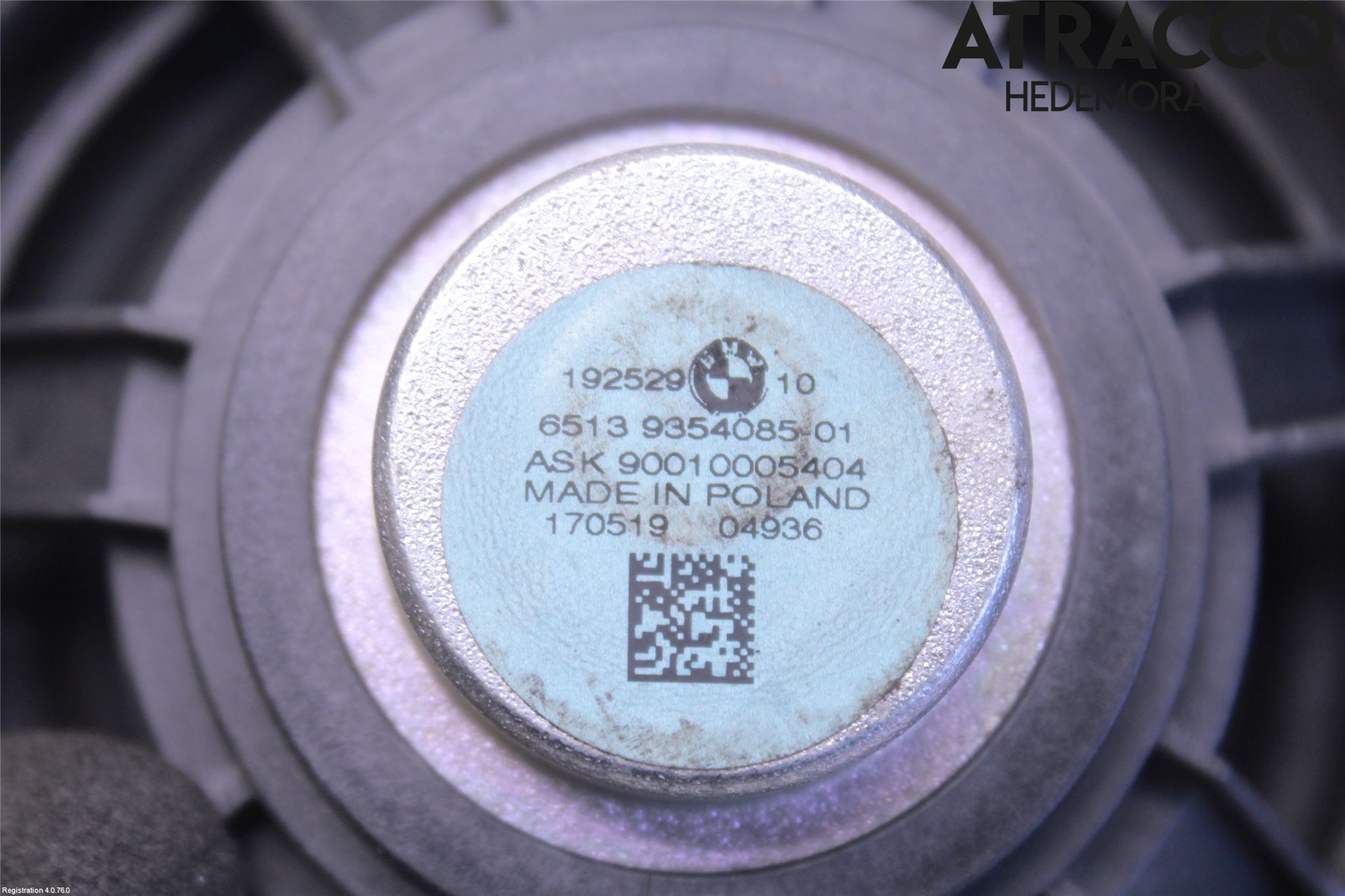 BMW 5 G30/G31/F90 17-23 Innr Høyttaler