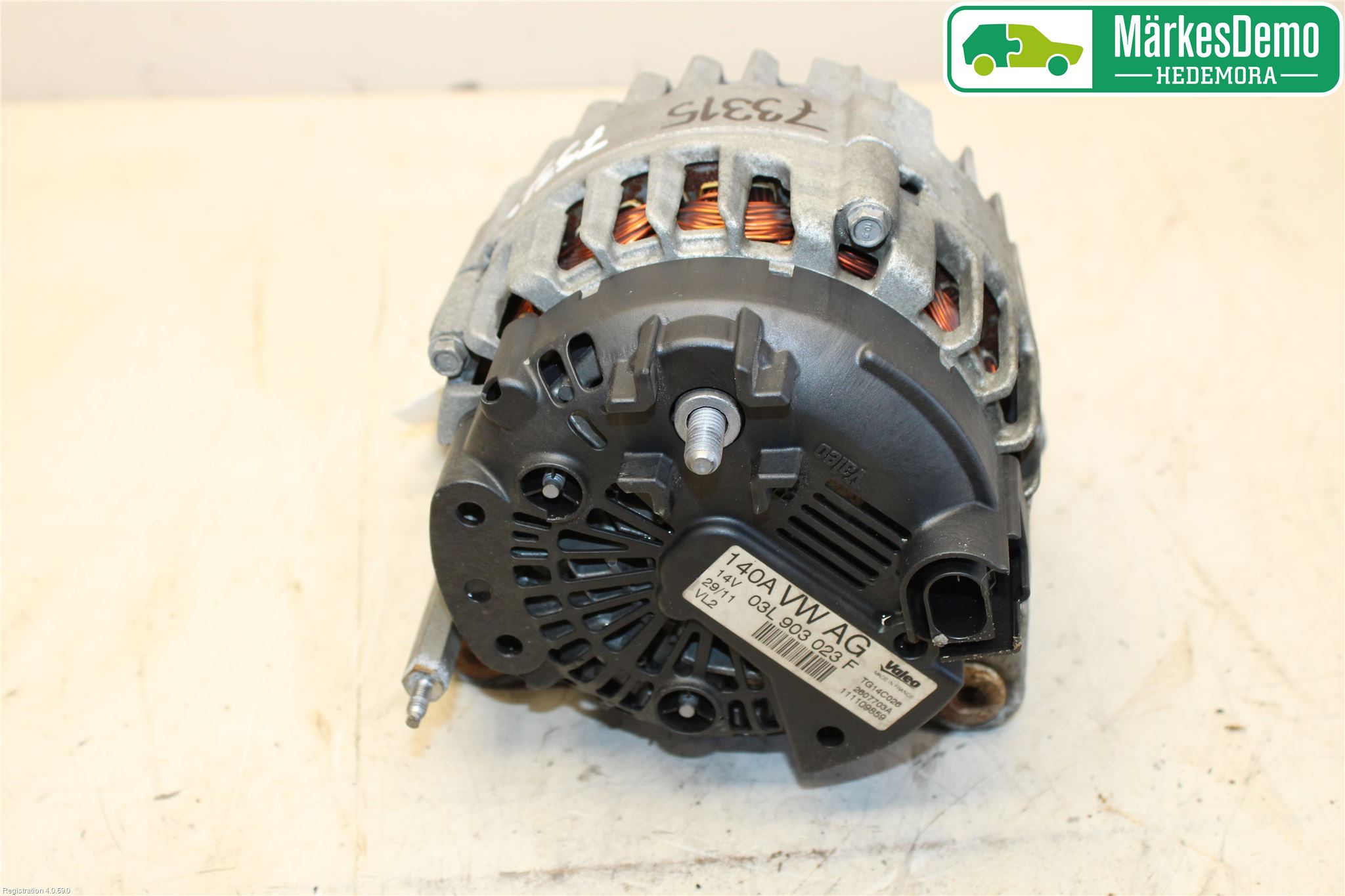 Volkswagen VW GOLF VI 09-13 Dynamo